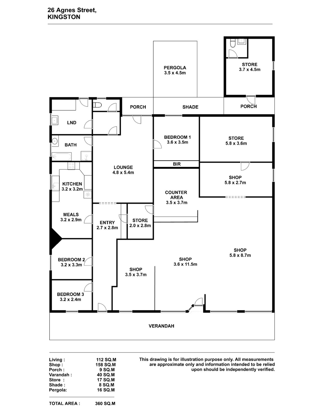 3-bedroom house at 26 Agnes Street, Kingston S.E., SA 5275, Kingston (Sa), South Australia