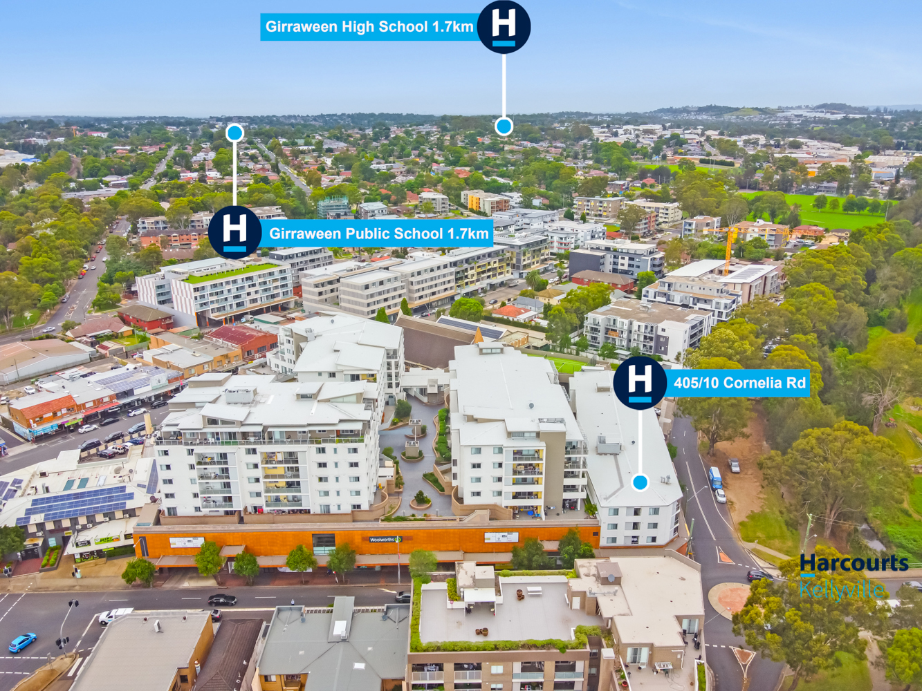 2-bedroom unit at 405/10 Cornelia Road, Toongabbie, NSW 2146, Parramatta, New South Wales