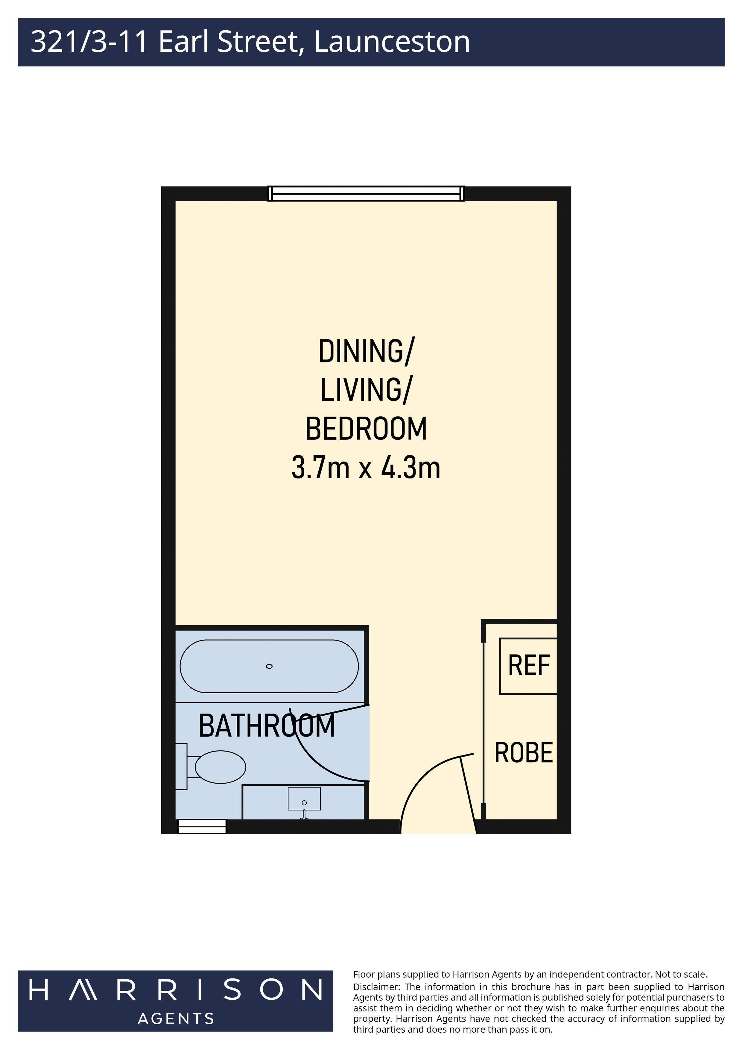 1-bedroom unit at 321 & 408/3-11 Earl Street, Launceston, Tas, 7250, Launceston, Tasmania