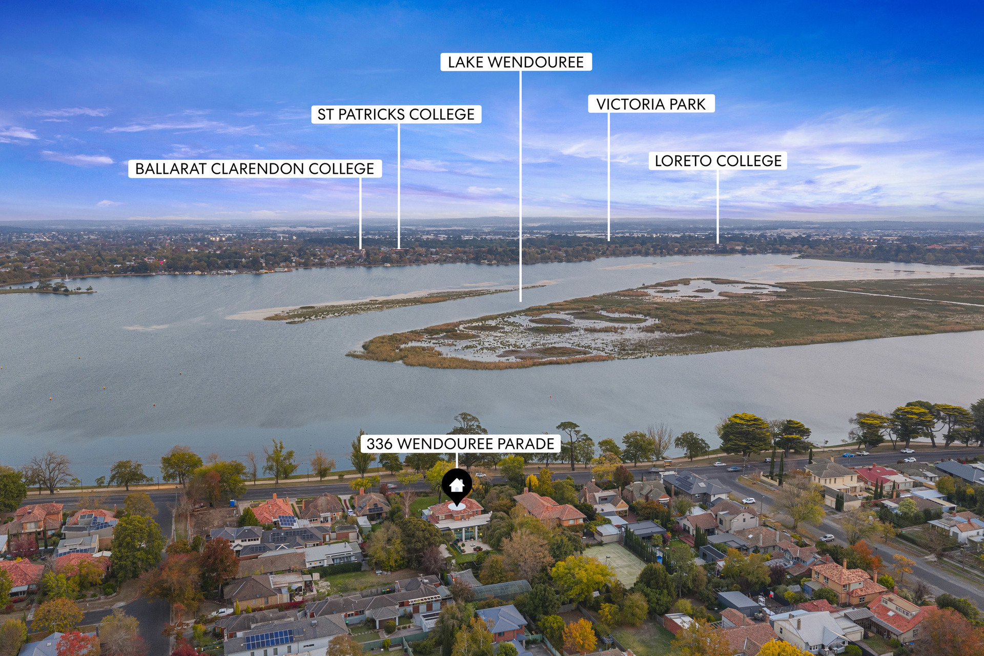 4-bedroom house at 336 WENDOUREE PARADE, Lake Wendouree VIC 3350, Ballarat, Victoria