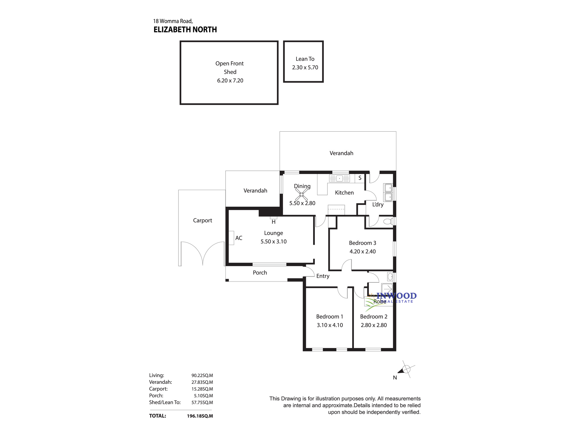 3-bedroom house at 18 Womma Road, Elizabeth North, SA 5113, Playford, South Australia