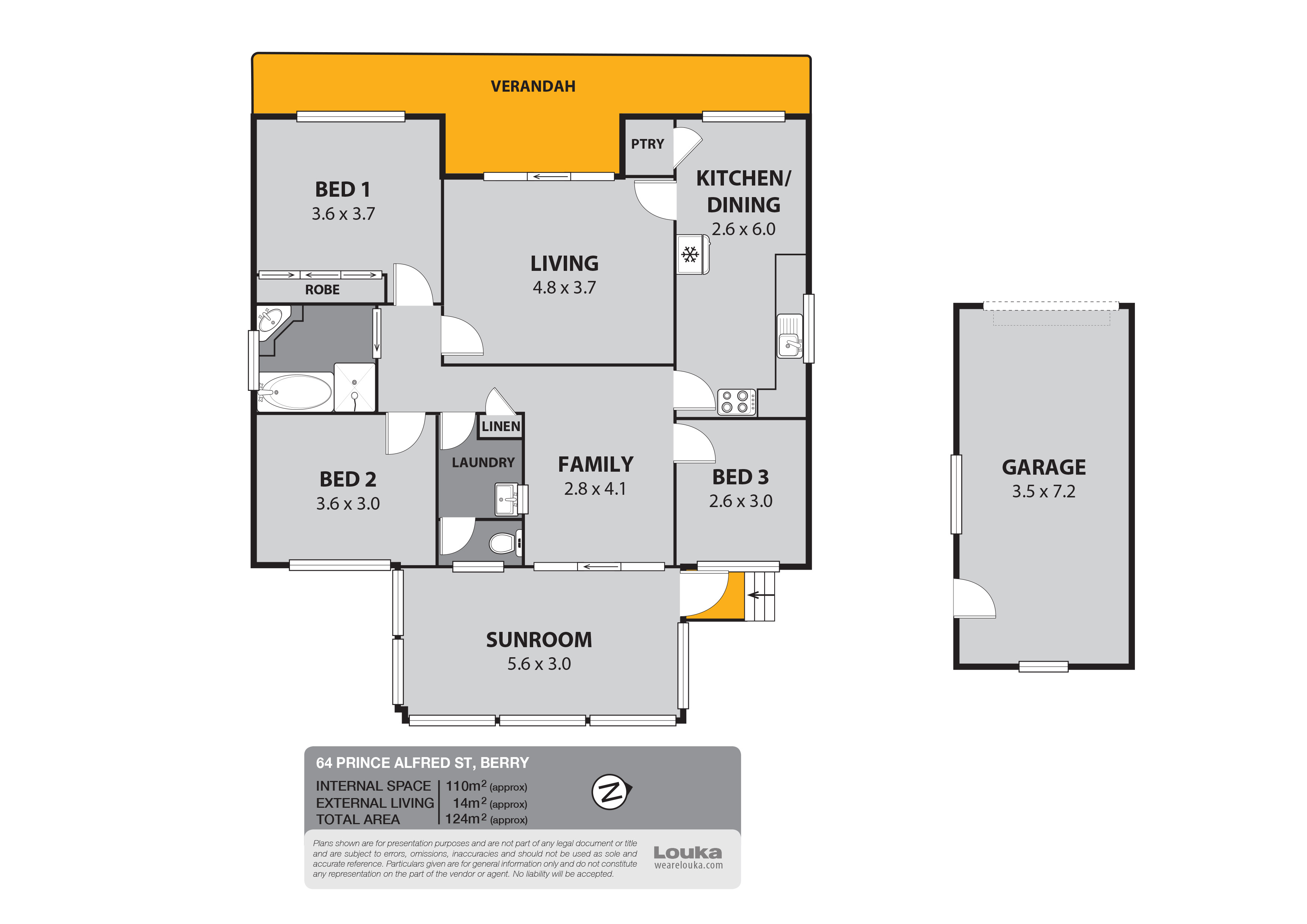 3-bedroom house at 64 Prince Alfred Street, Berry, NSW 2535, Shoalhaven, New South Wales