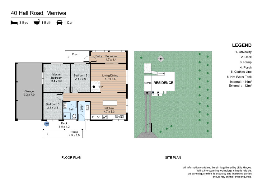 3-bedroom unit at 40 Hall Road, Merriwa, NSW 2329, Upper Hunter, New South Wales
