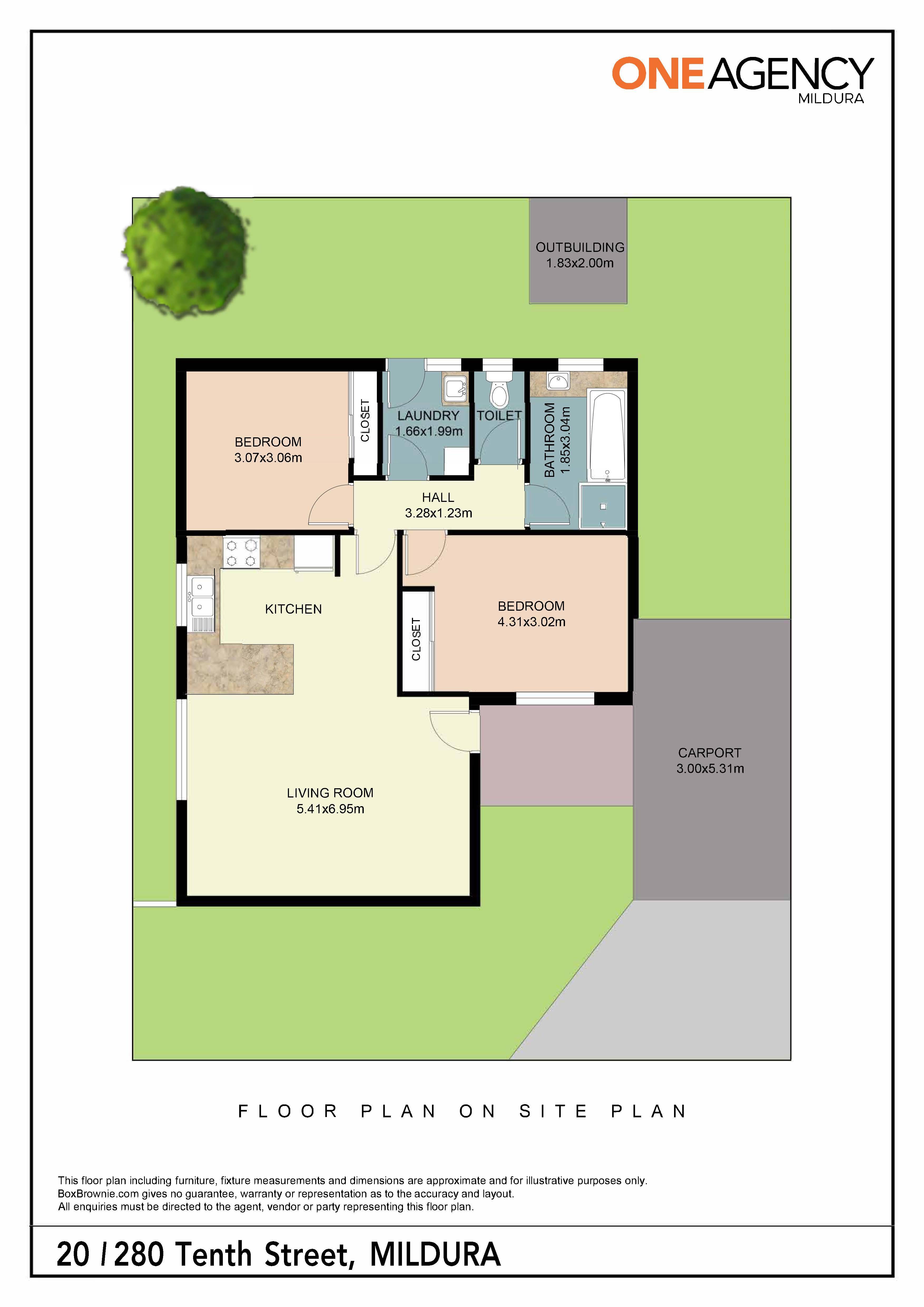 2-bedroom unit at 20 280 Tenth Street, Mildura VIC 3500, Mildura, Victoria