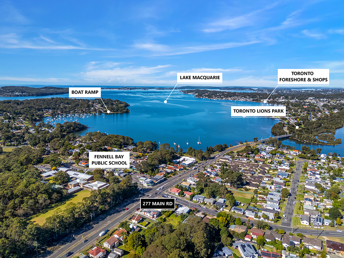 3-bedroom house at 277 MAIN ROAD, Fennell Bay NSW 2283, Lake Macquarie, New South Wales