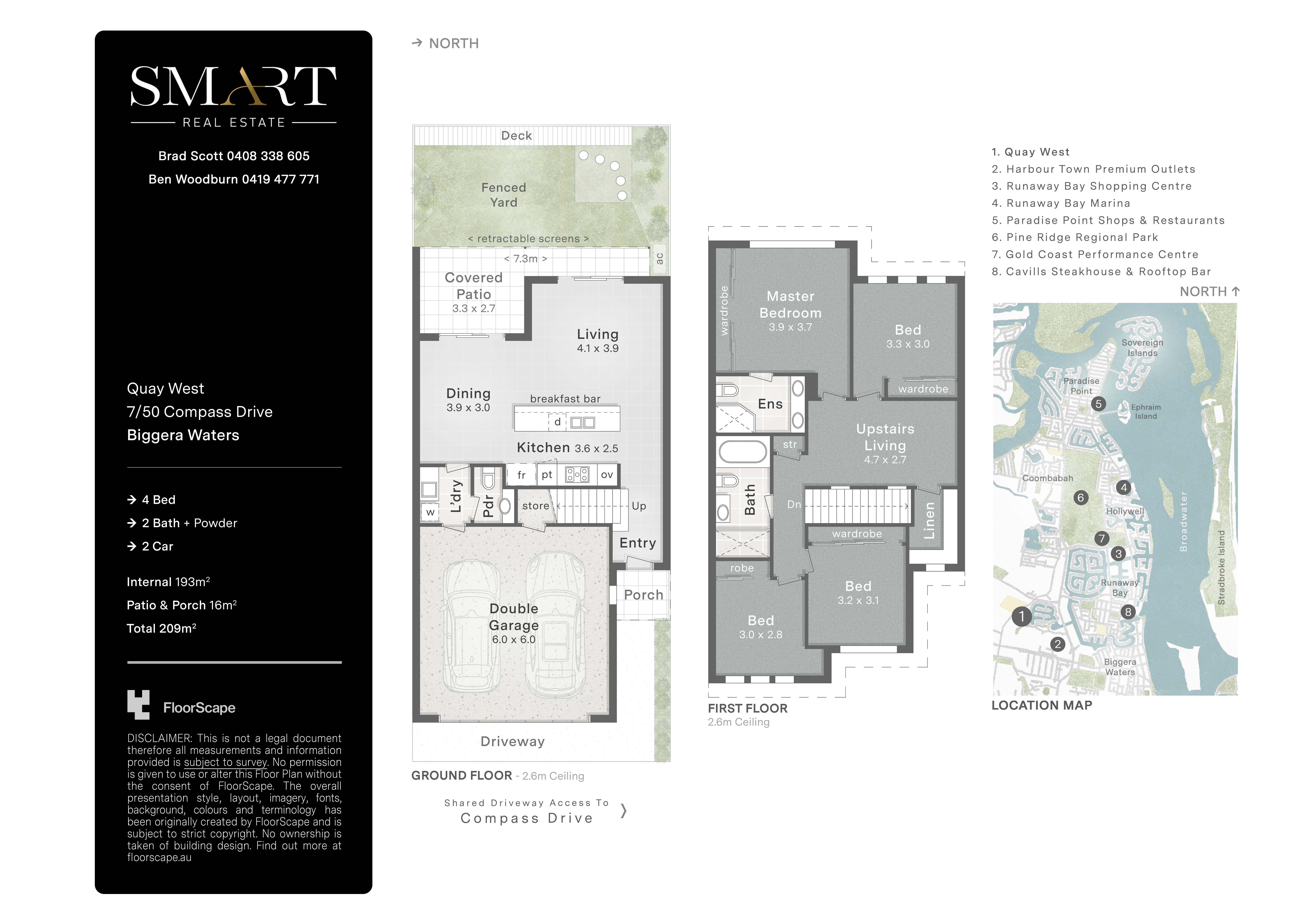4-bedroom unit at 7/50 Compass Drive, Biggera Waters, QLD 4216, Gold Coast, Queensland