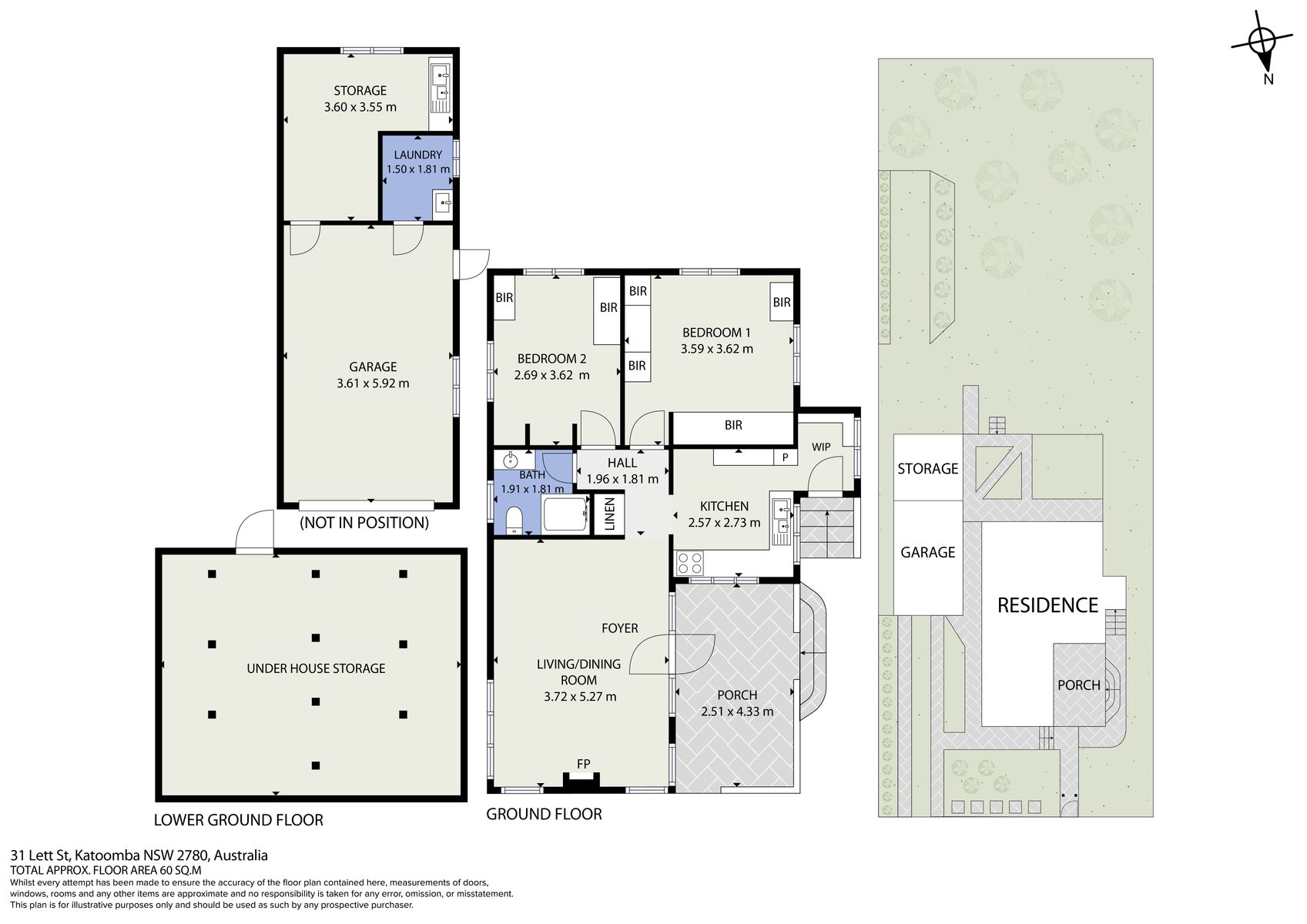2-bedroom house at 31 LETT STREET, Katoomba NSW 2780, Blue Mountains, New South Wales