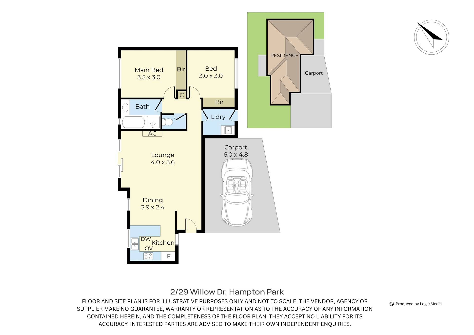 2-bedroom unit at 2 29 WILLOW DRIVE, HAMPTON PARK VIC 3976, Casey, Victoria