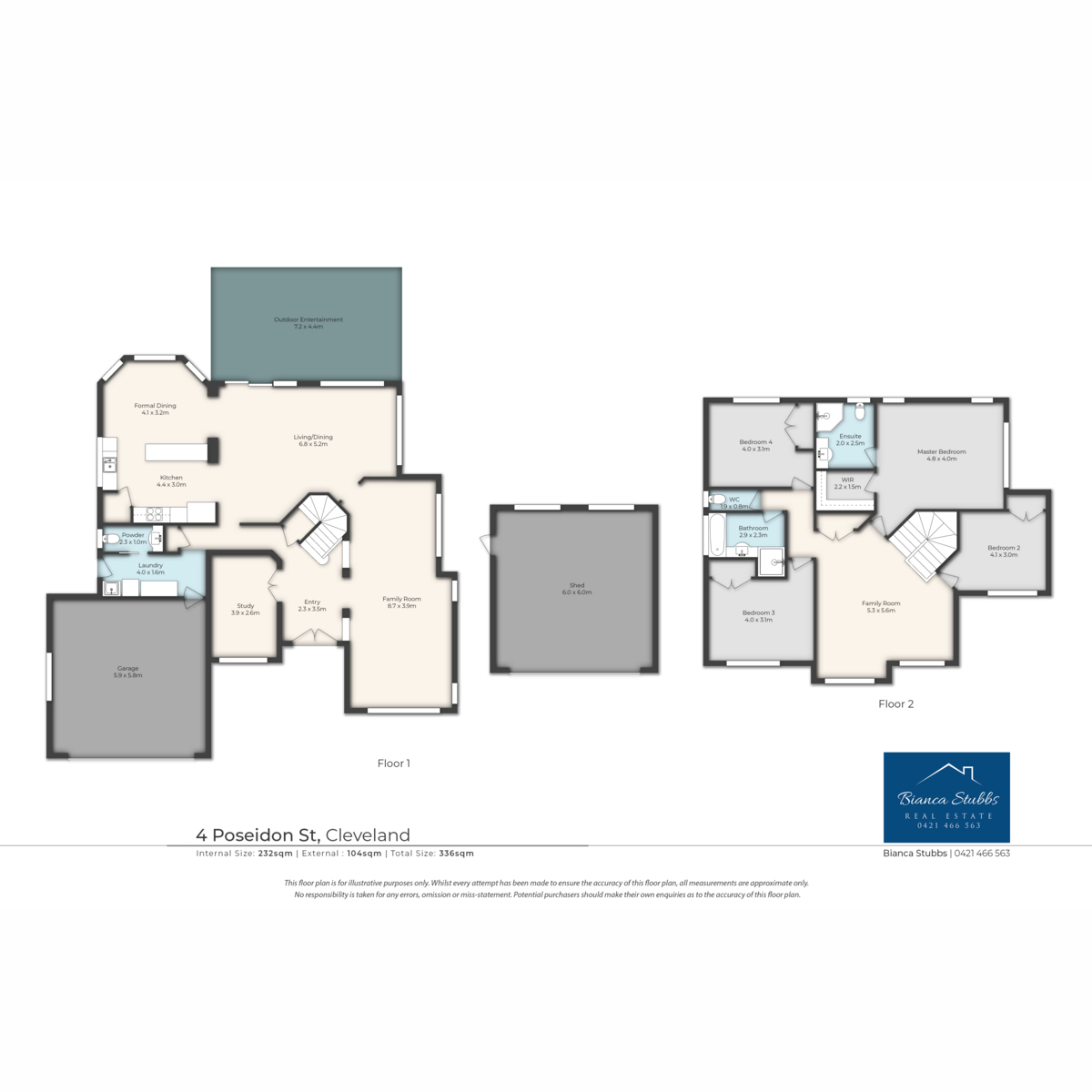 5-bedroom house at 4 POSEIDON STREET, Cleveland QLD 4163, Redland, Queensland