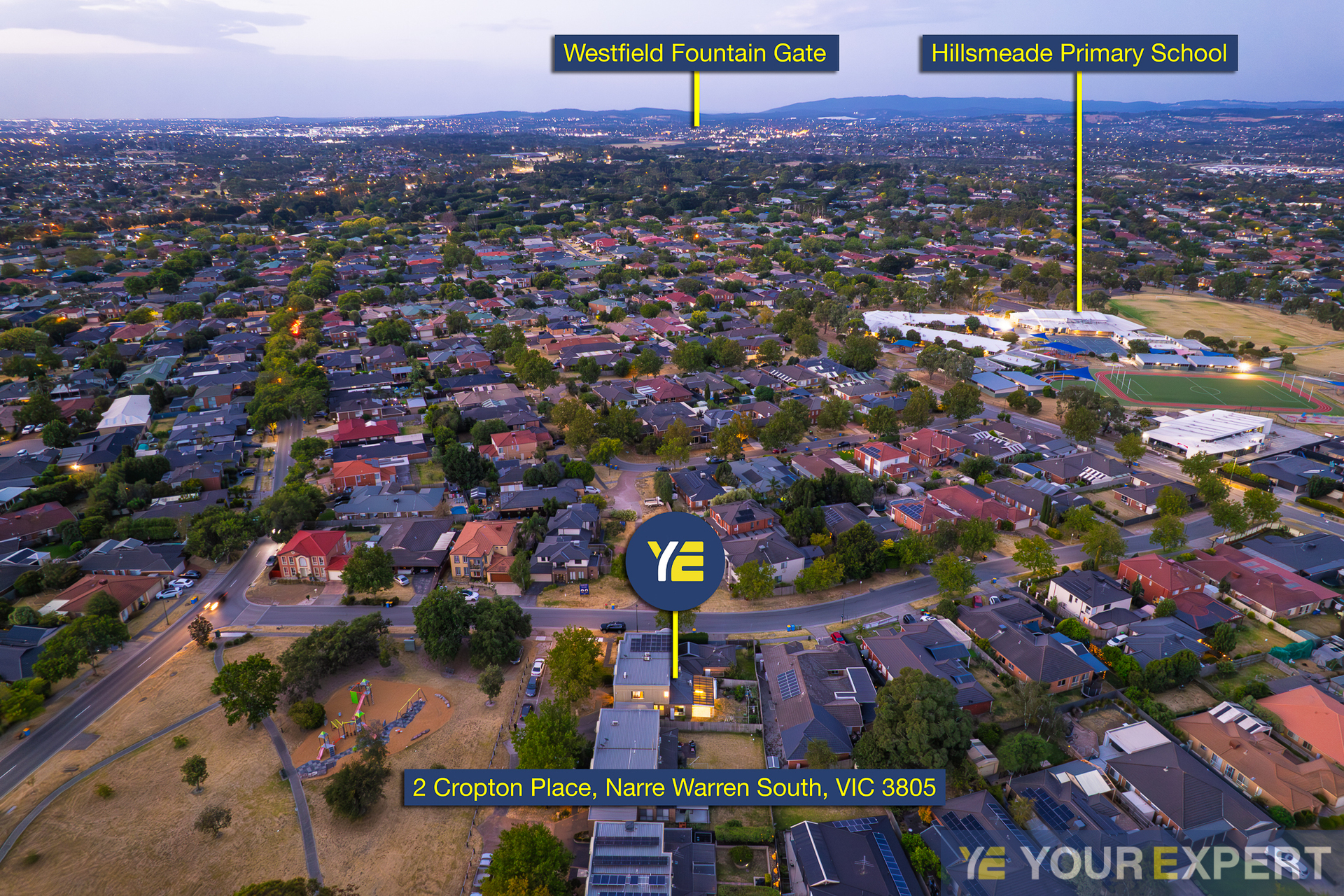 3-bedroom unit at 2 Cropton Place, Narre Warren South, VIC 3805, Casey, Victoria