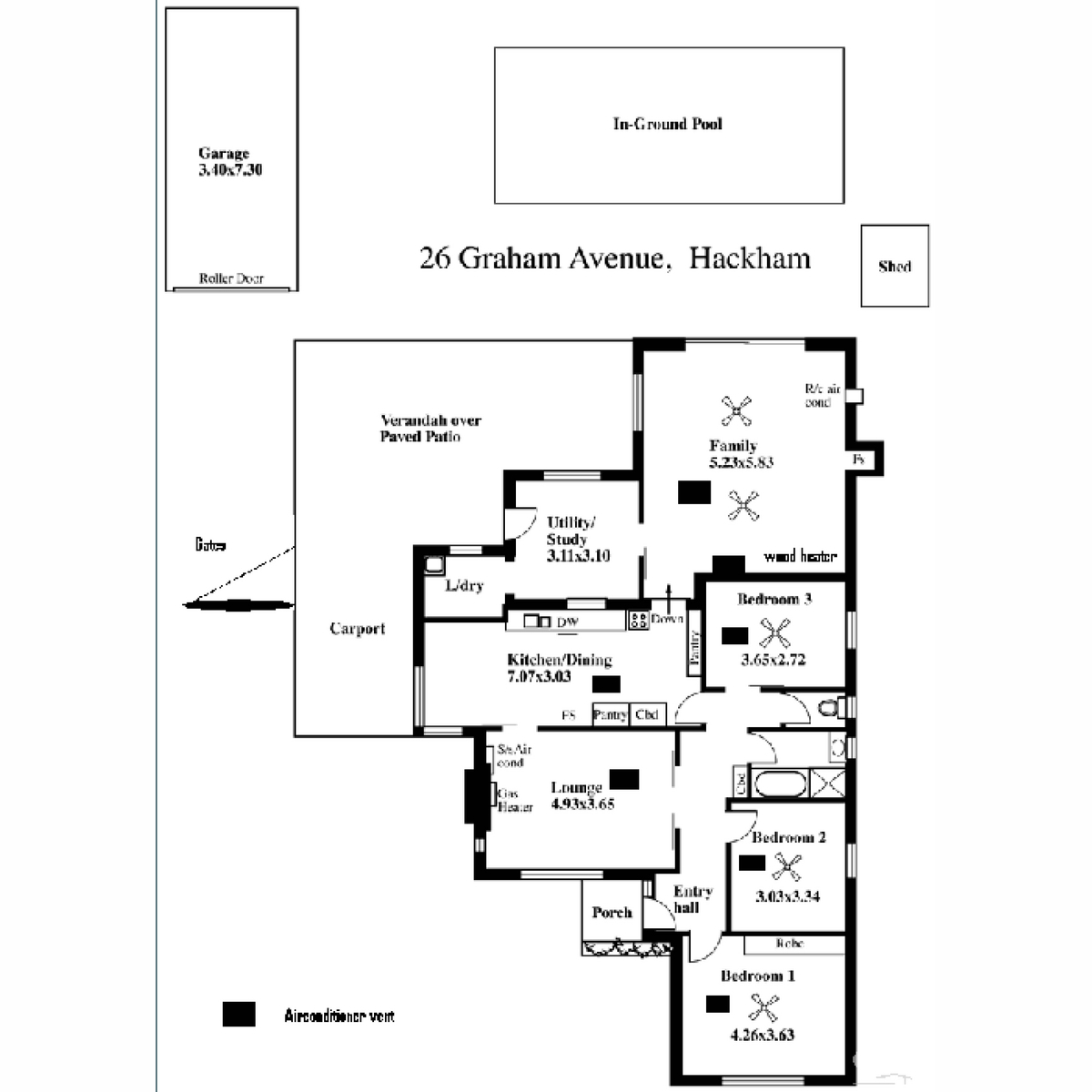 4-bedroom house at 26 GRAHAM AVENUE, Hackham SA 5163, Onkaparinga, South Australia