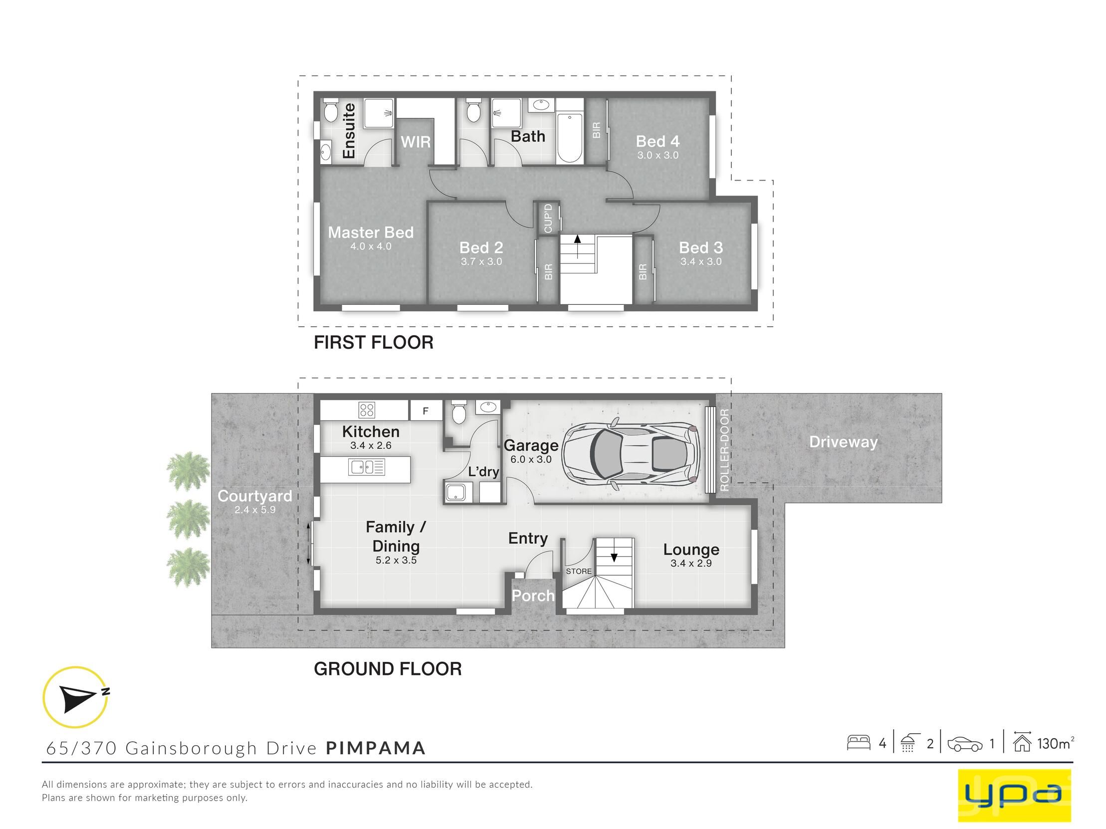 4-bedroom unit at 65/370 Gainsborough Drive, Pimpama, QLD 4209, Gold Coast, Queensland
