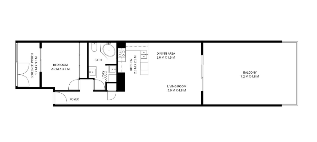 1-bedroom unit at ROYSTONVALE 68 10 EYRE STREET, GRIFFITH ACT 2603, Unincorporated Act, Australian Capital Territory
