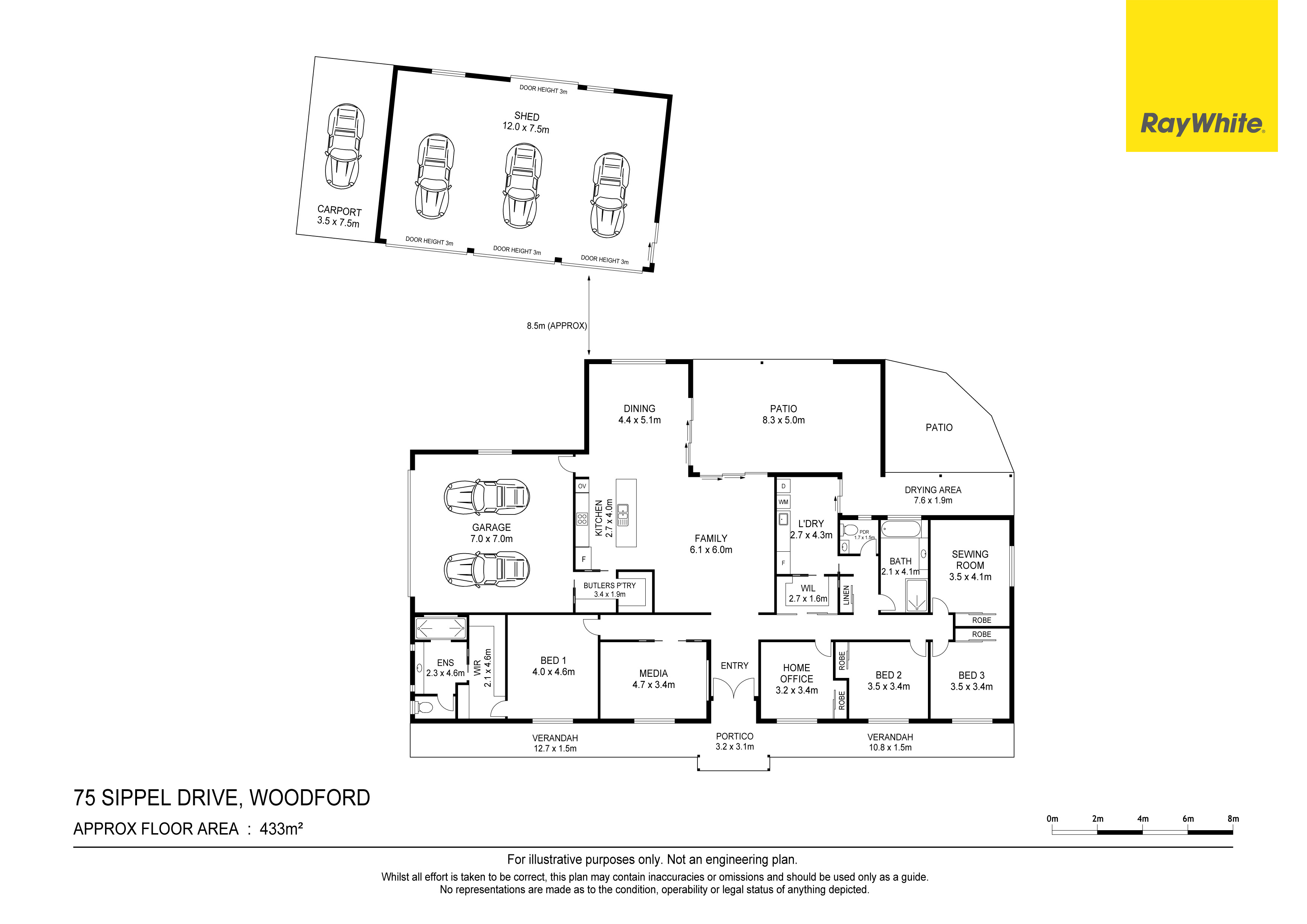 5-bedroom house at 75 Sippel Drive, Woodford, QLD 4514, Moreton Bay, Queensland