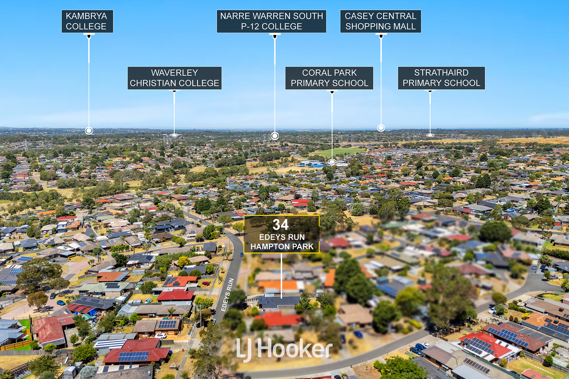 4-bedroom house at 34 Edeys Run, Hampton Park, Vic, 3976, Casey, Victoria