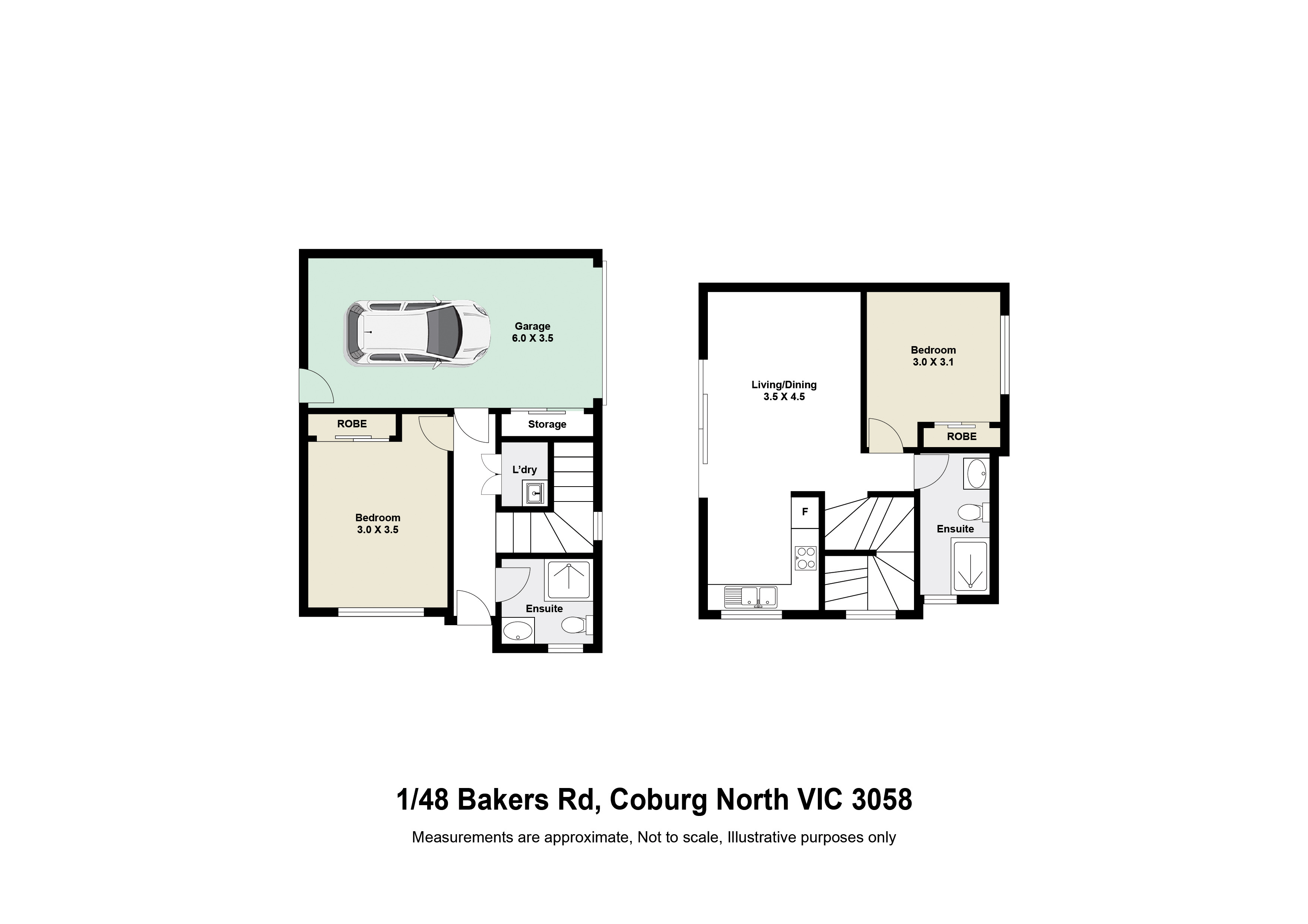 2-bedroom unit at 1/48 Bakers Road, Coburg North, VIC 3058, Merri-Bek, Victoria