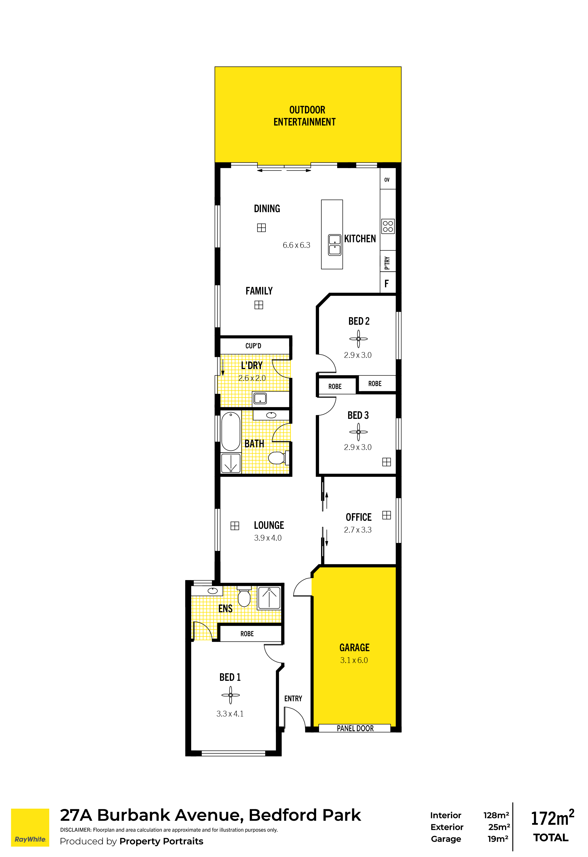 3-bedroom house at 27 Burbank Avenue, Bedford Park, SA 5042, Mitcham, South Australia