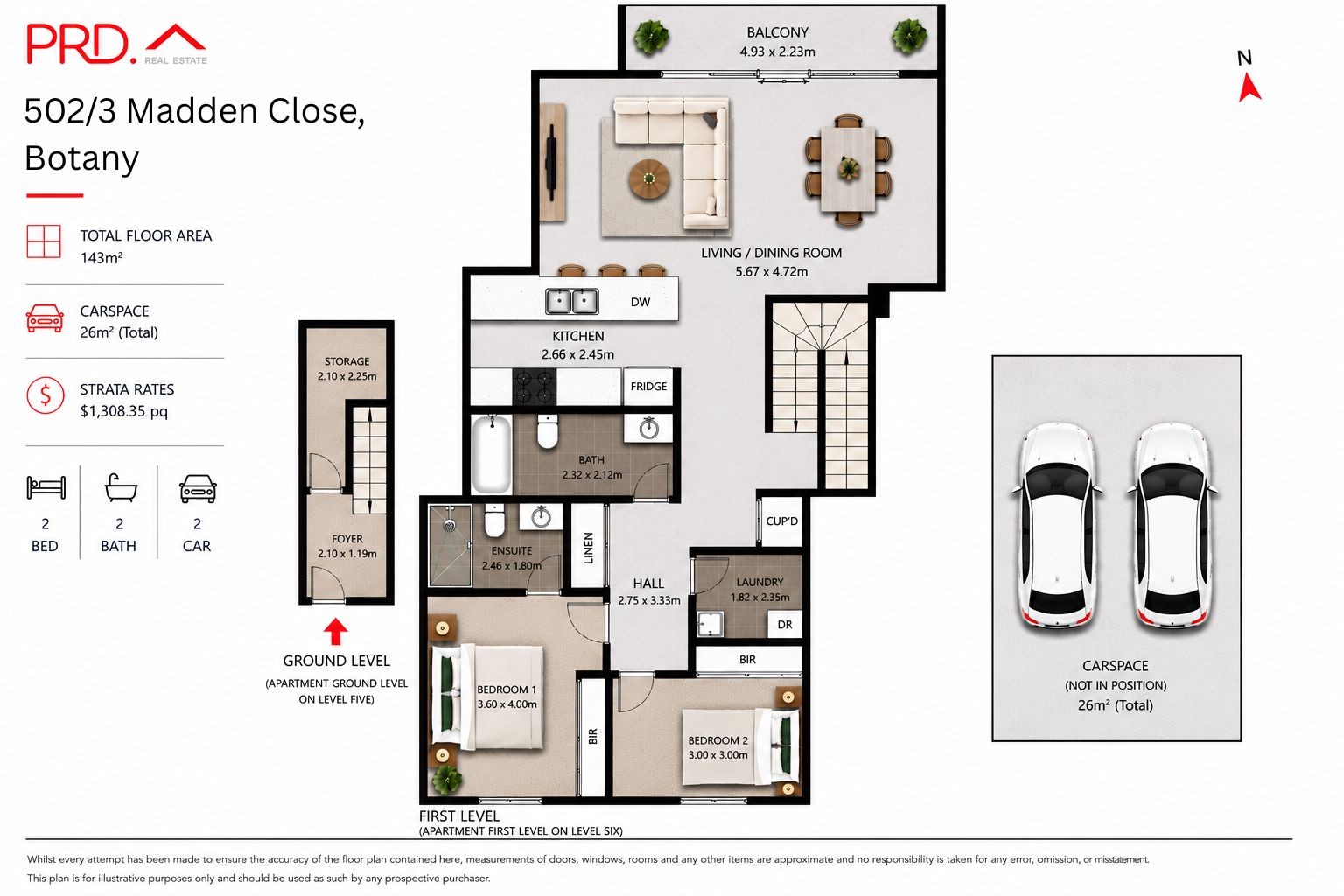 2-bedroom unit at 502 3 MADDEN CLOSE, BOTANY NSW 2019, Bayside (Nsw), New South Wales