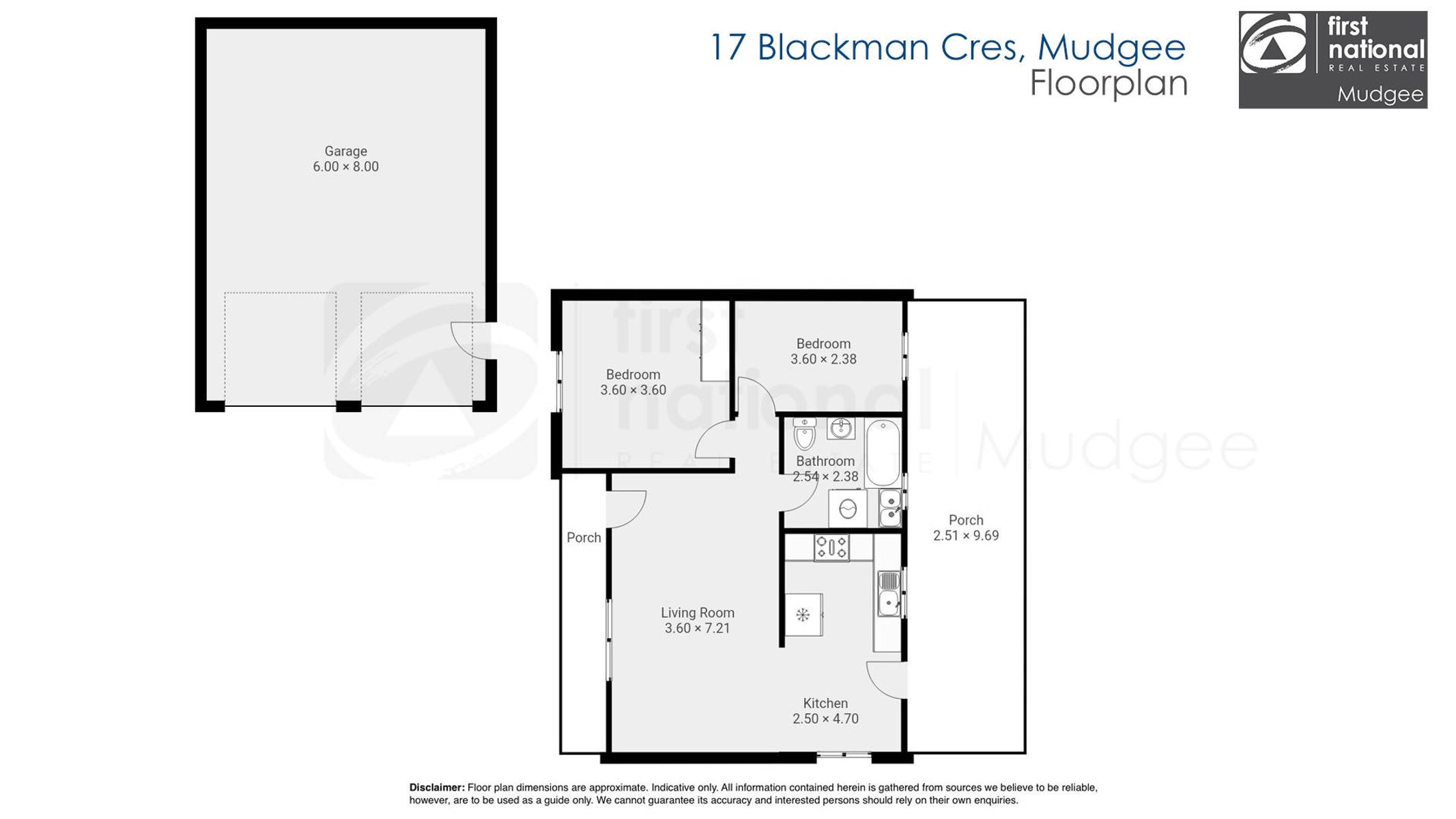 2-bedroom house at 17 BLACKMAN CRESCENT, Mudgee NSW 2850, Mid-Western, New South Wales