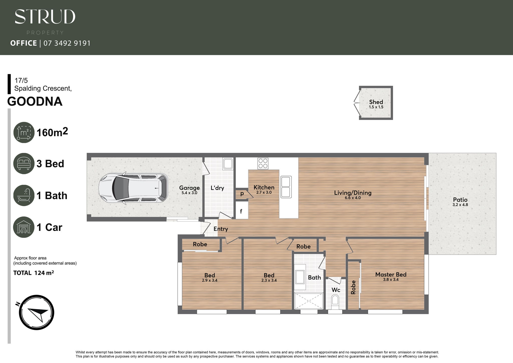 3-bedroom unit at UNIT 17 5 SPALDING CRESCENT, Goodna QLD 4300, Ipswich, Queensland