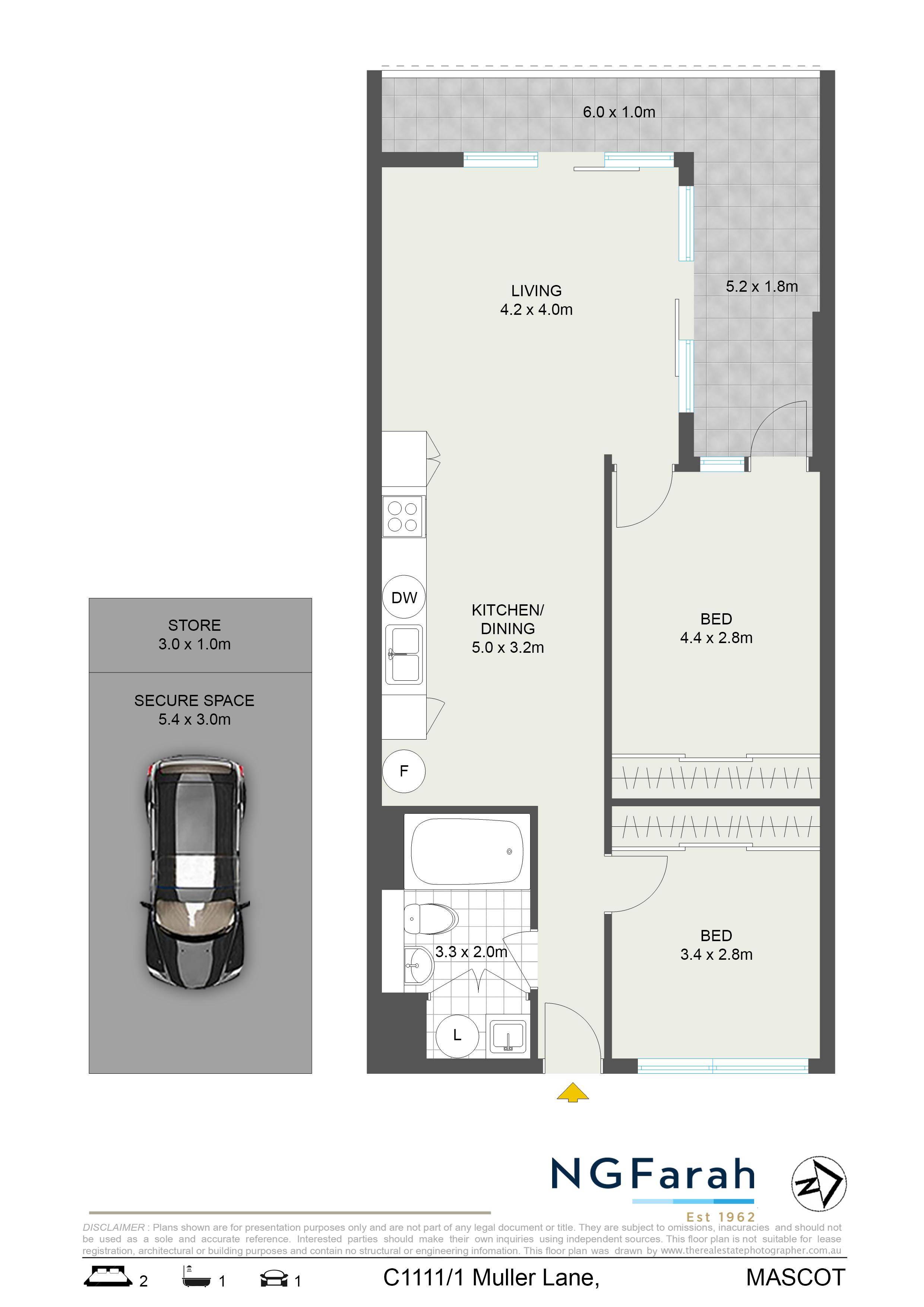 1111C/1 Muller Lane, Mascot, Nsw, 2020 - Image 10