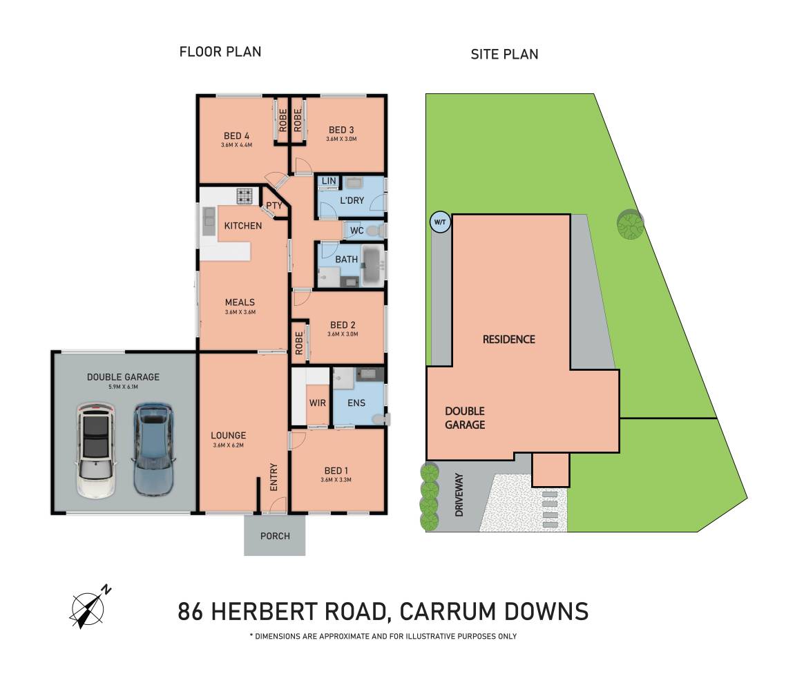 4-bedroom house at 86 HERBERT ROAD, Carrum Downs VIC 3201, Frankston, Victoria