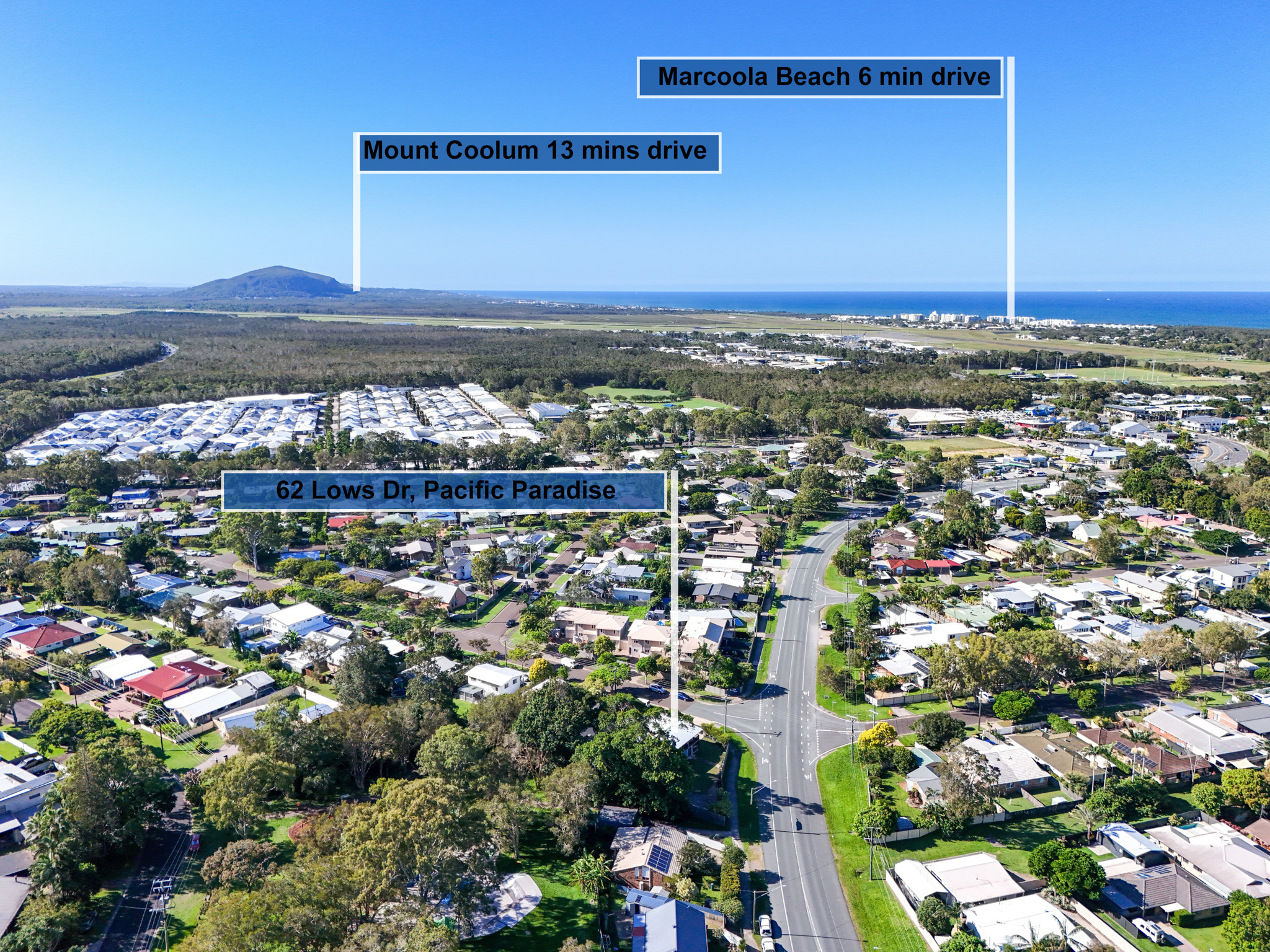 3-bedroom house at 62 LOWS DRIVE, Pacific Paradise QLD 4564, Sunshine Coast, Queensland