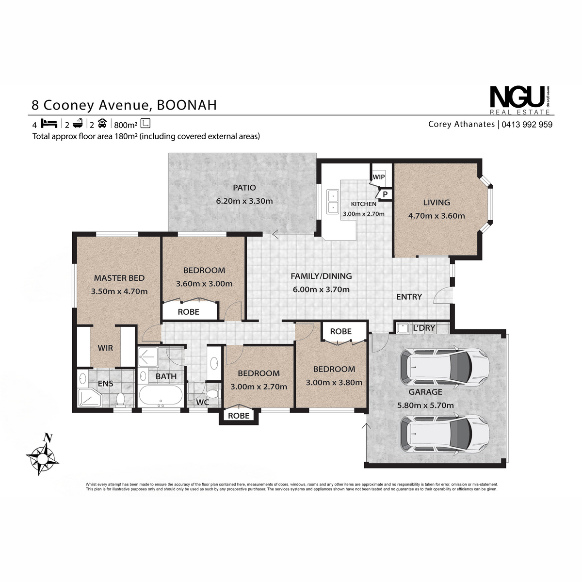 4-bedroom house at 8 COONEY AVENUE, Boonah QLD 4310, Scenic Rim, Queensland