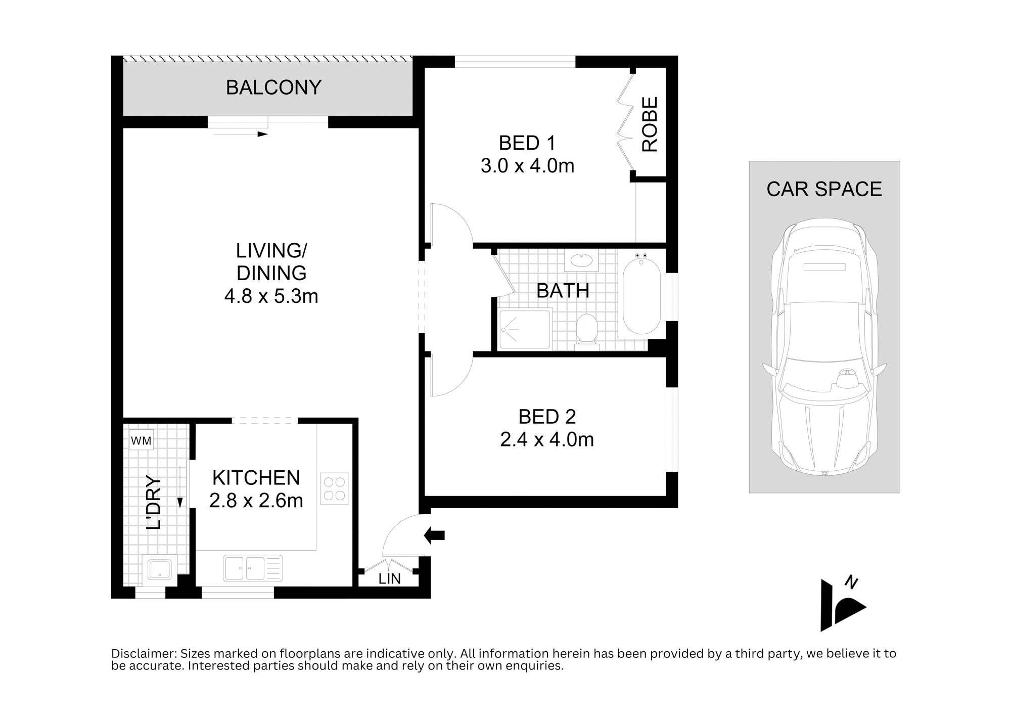 2-bedroom unit at 9/38-40 First Avenue, Eastwood, NSW 2122, Ryde, New South Wales