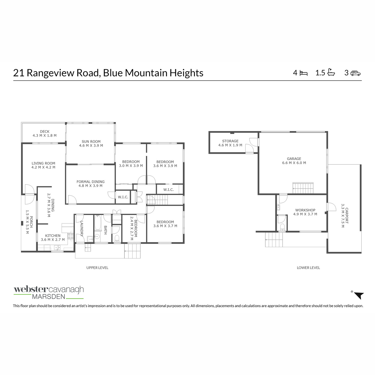 4-bedroom house at 21 Rangeview Road, Blue Mountain Heights, QLD 4350, , Queensland