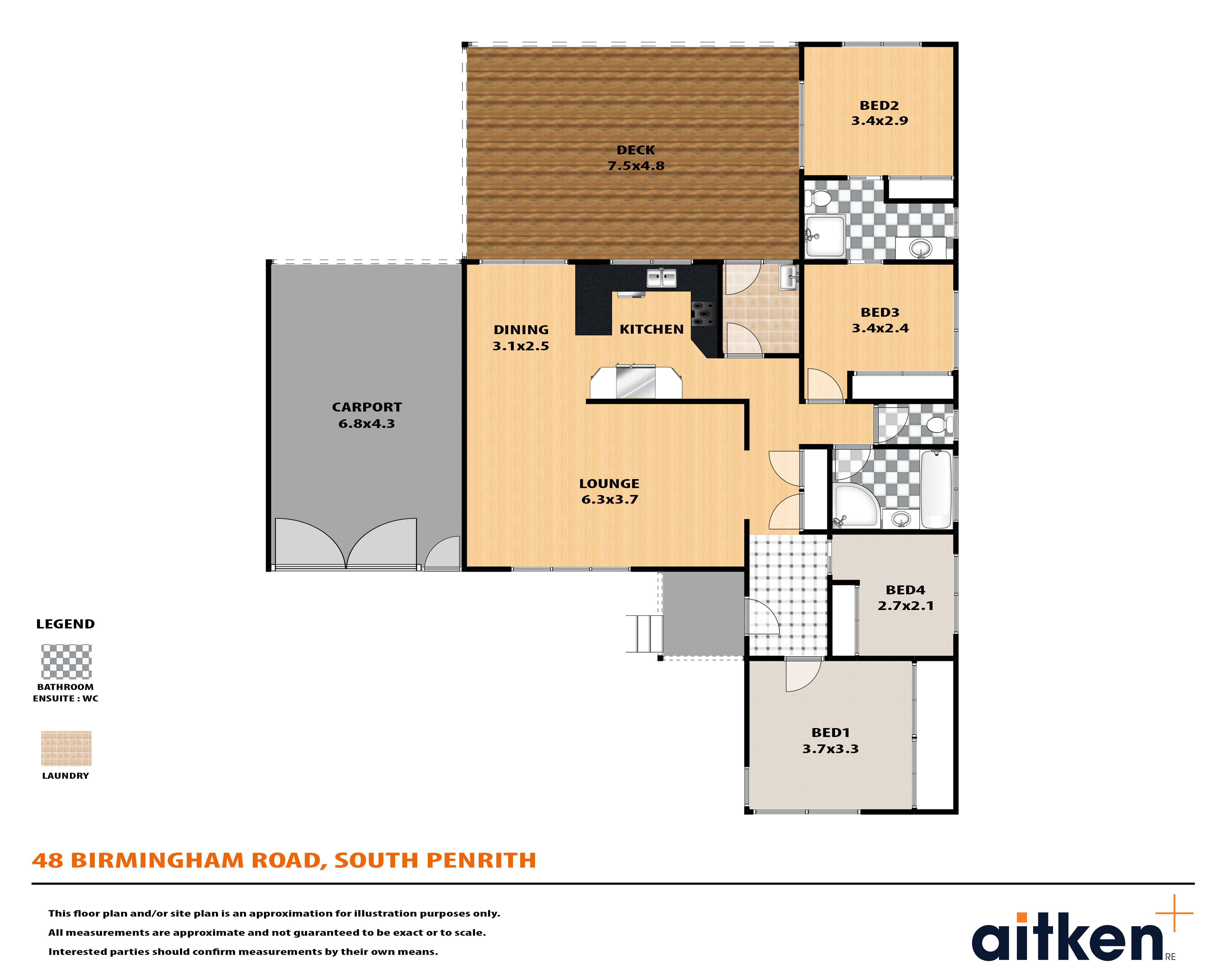 4-bedroom house at 48 Birmingham Road, South Penrith, NSW 2750, Penrith, New South Wales