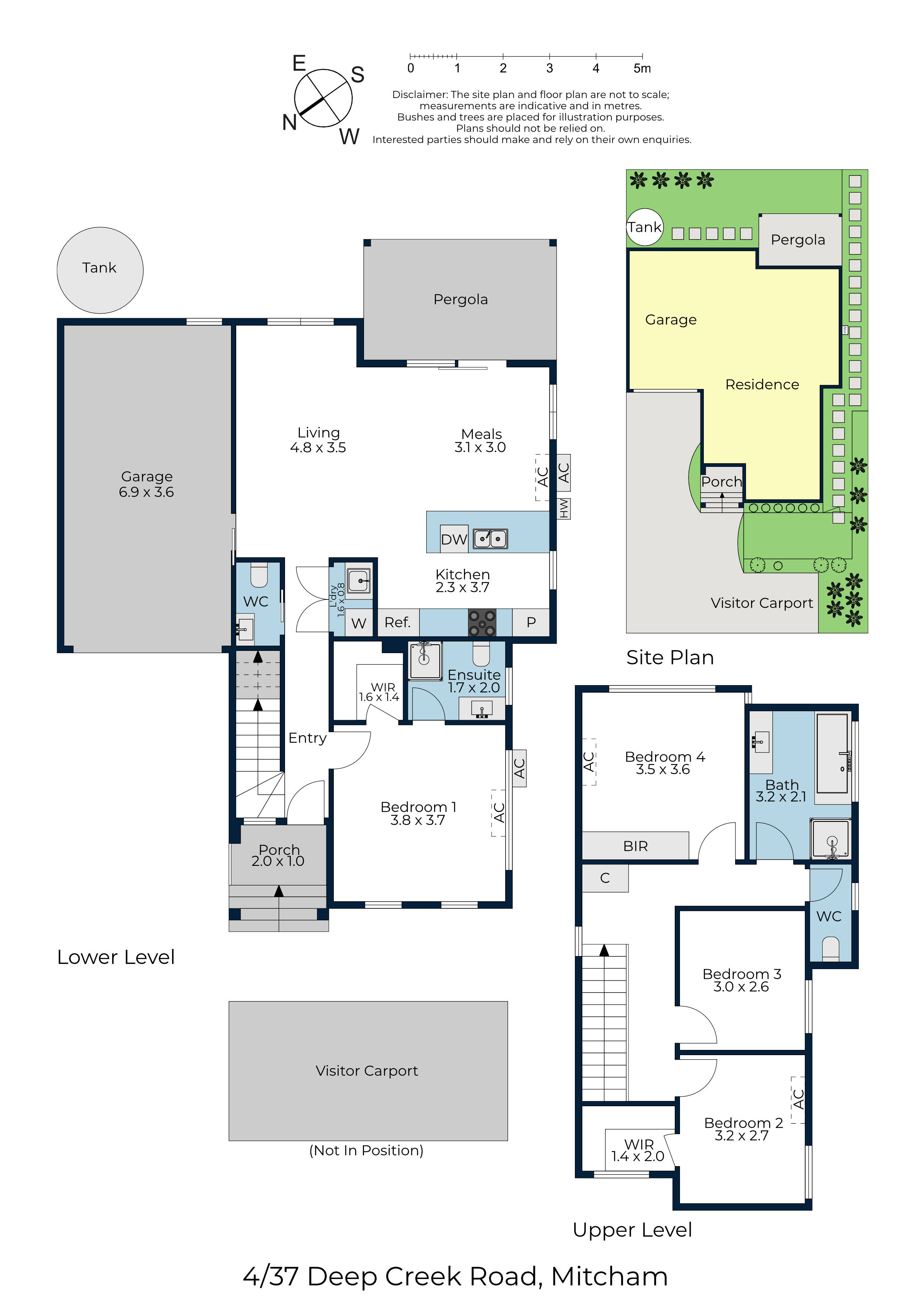 4-bedroom unit at 4 37 DEEP CREEK ROAD, MITCHAM VIC 3132, Whitehorse, Victoria