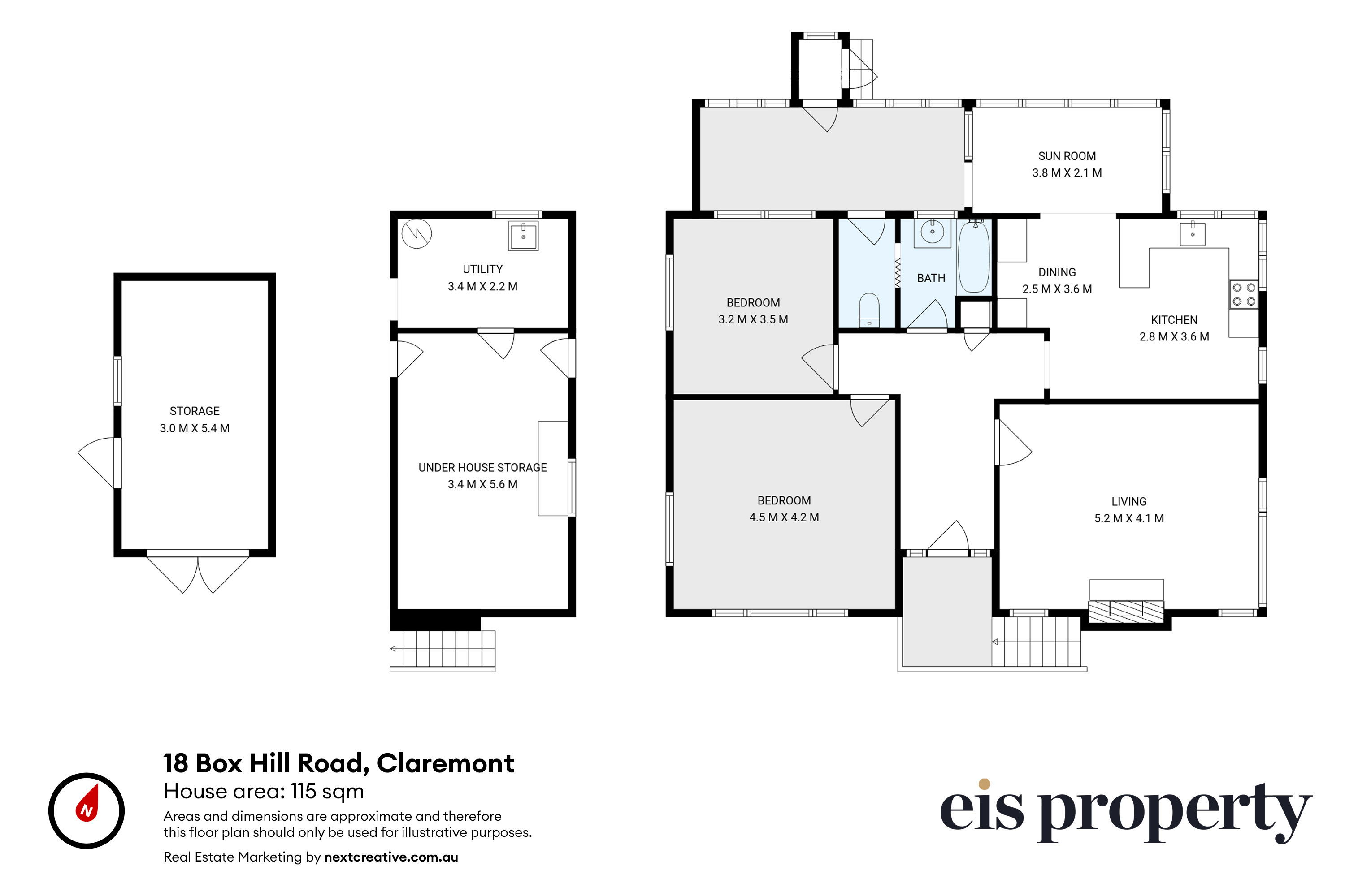 2-bedroom house at 18 Box Hill Road, Claremont, TAS 7011, Glenorchy, Tasmania