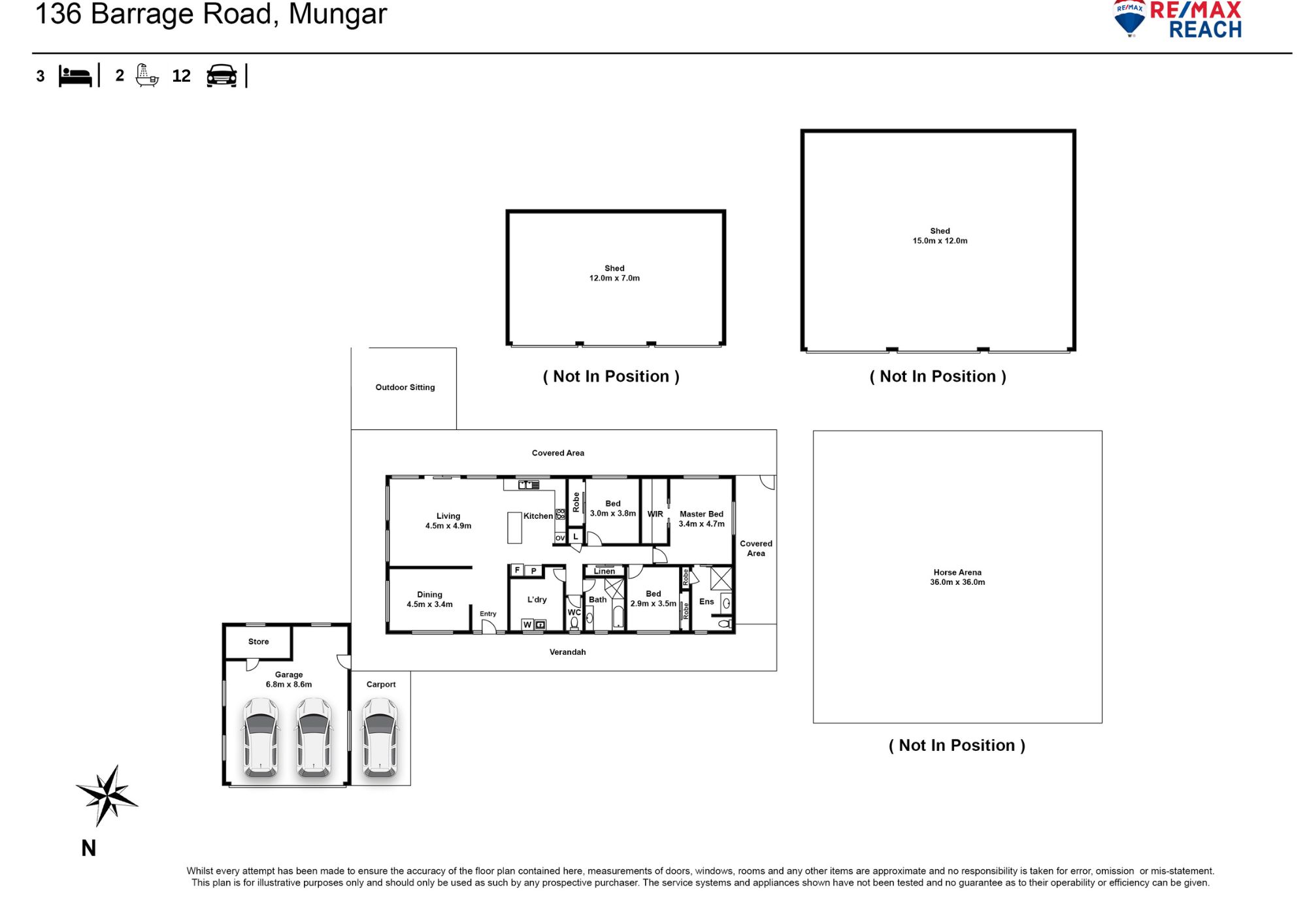 3-bedroom house at 136 Barrage Road East, Mungar, Qld, 4650, Fraser Coast, Queensland
