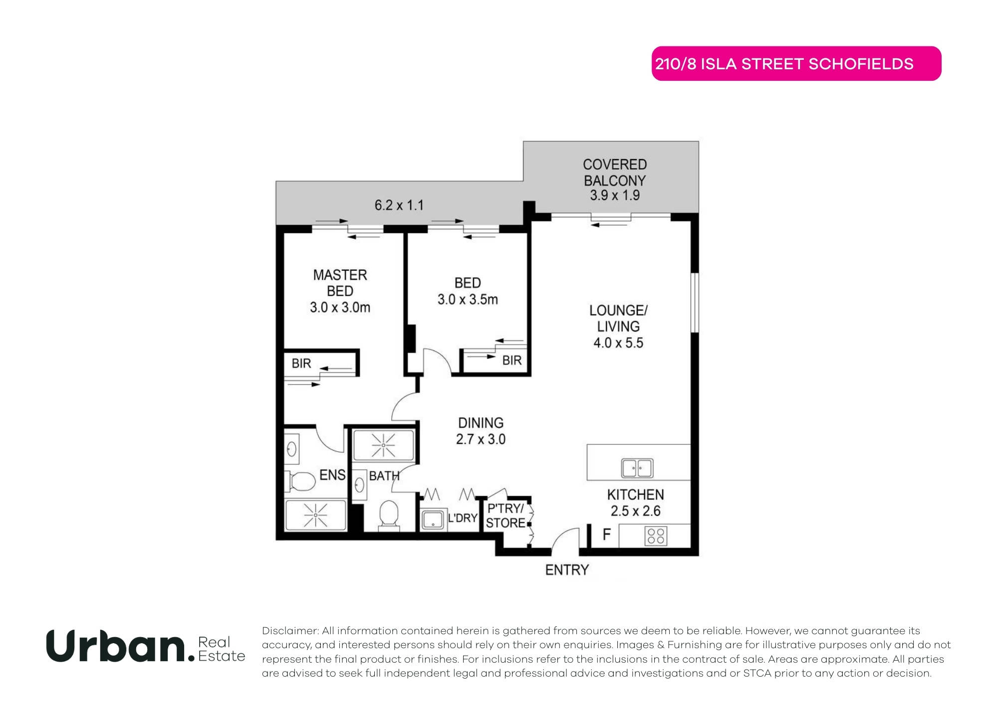 2-bedroom unit at 210 8 ISLA STREET, SCHOFIELDS NSW 2762, Blacktown, New South Wales
