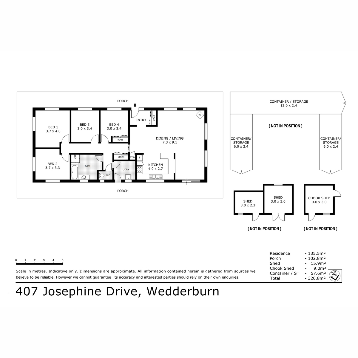 4-bedroom house at 407 Josephine Drive, Wedderburn, VIC 3518, Loddon, Victoria