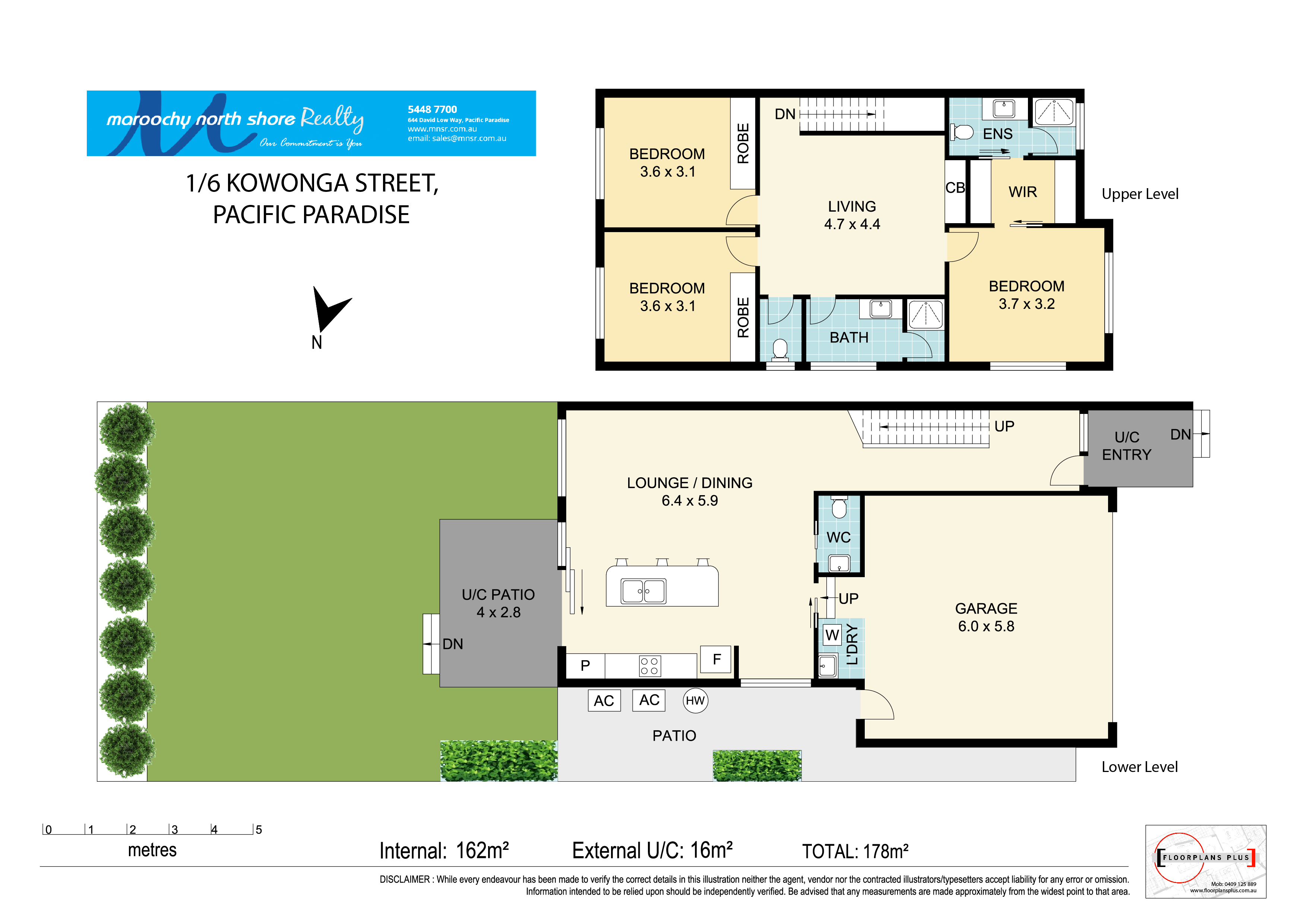 3-bedroom house at Unit 1/6 Kowonga St, Pacific Paradise, Qld, 4564, Sunshine Coast, Queensland