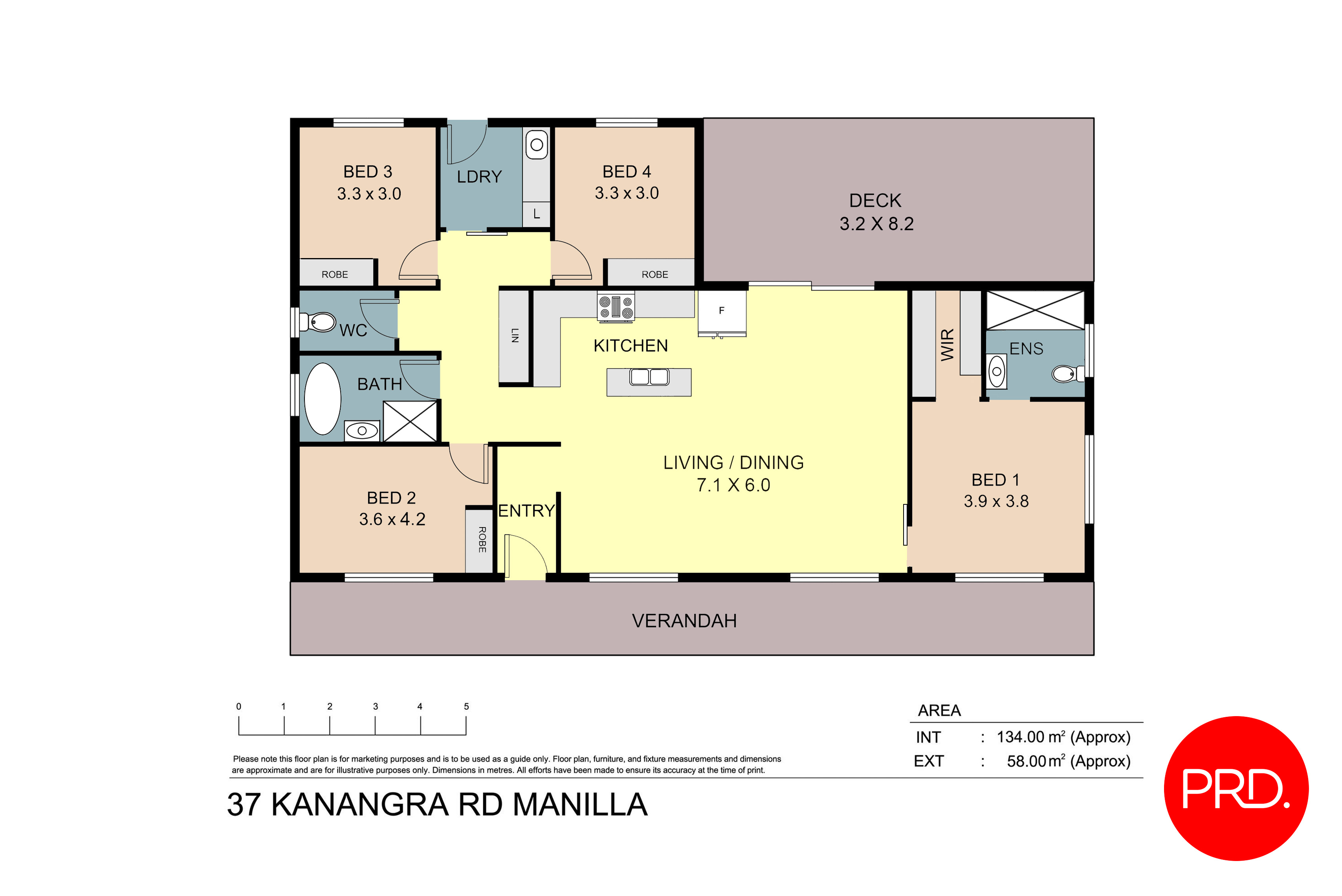 4-bedroom house at 37 KANANGRA ROAD, Manilla NSW 2346, Tamworth, New South Wales