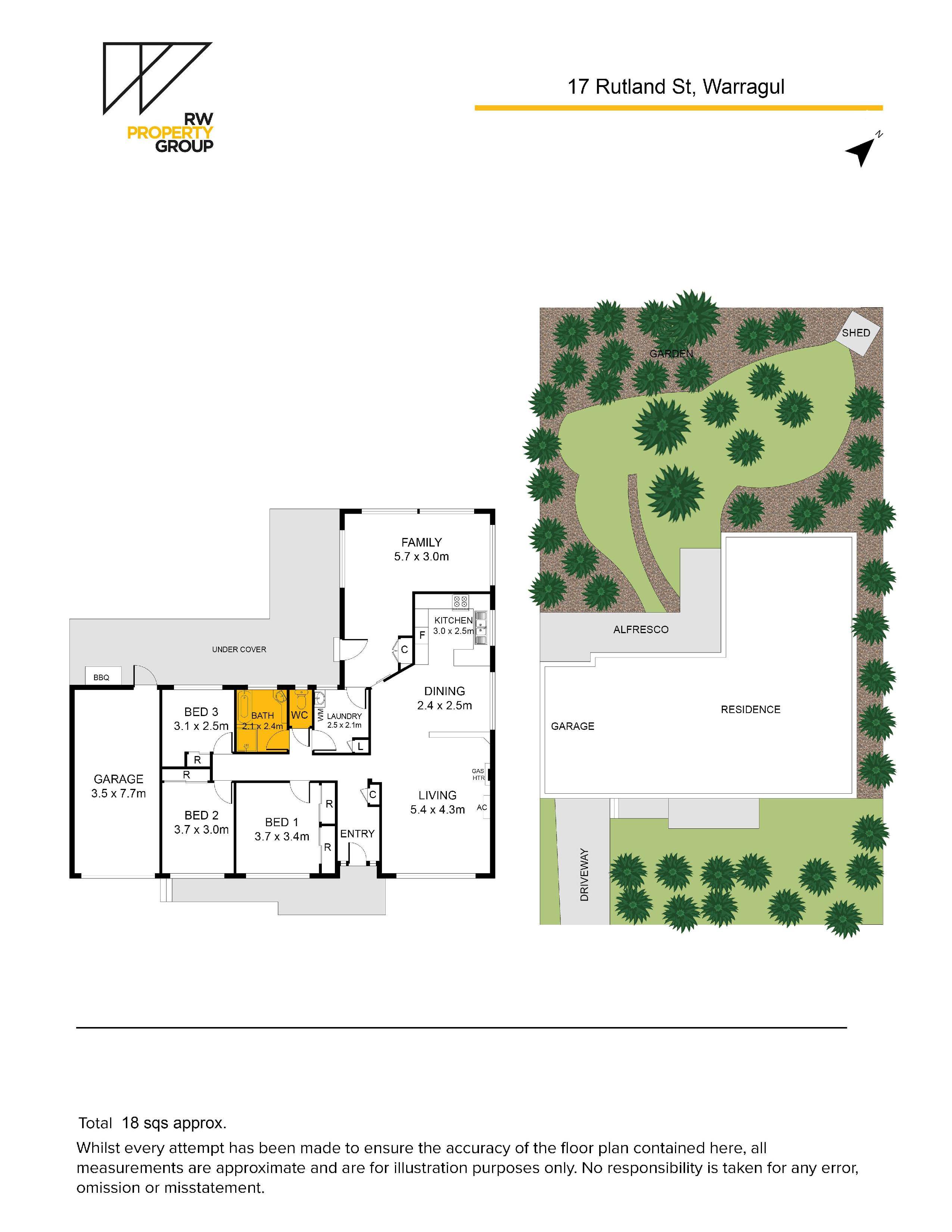 3-bedroom house at 17 Rutland Street, Warragul, VIC 3820, Baw Baw, Victoria