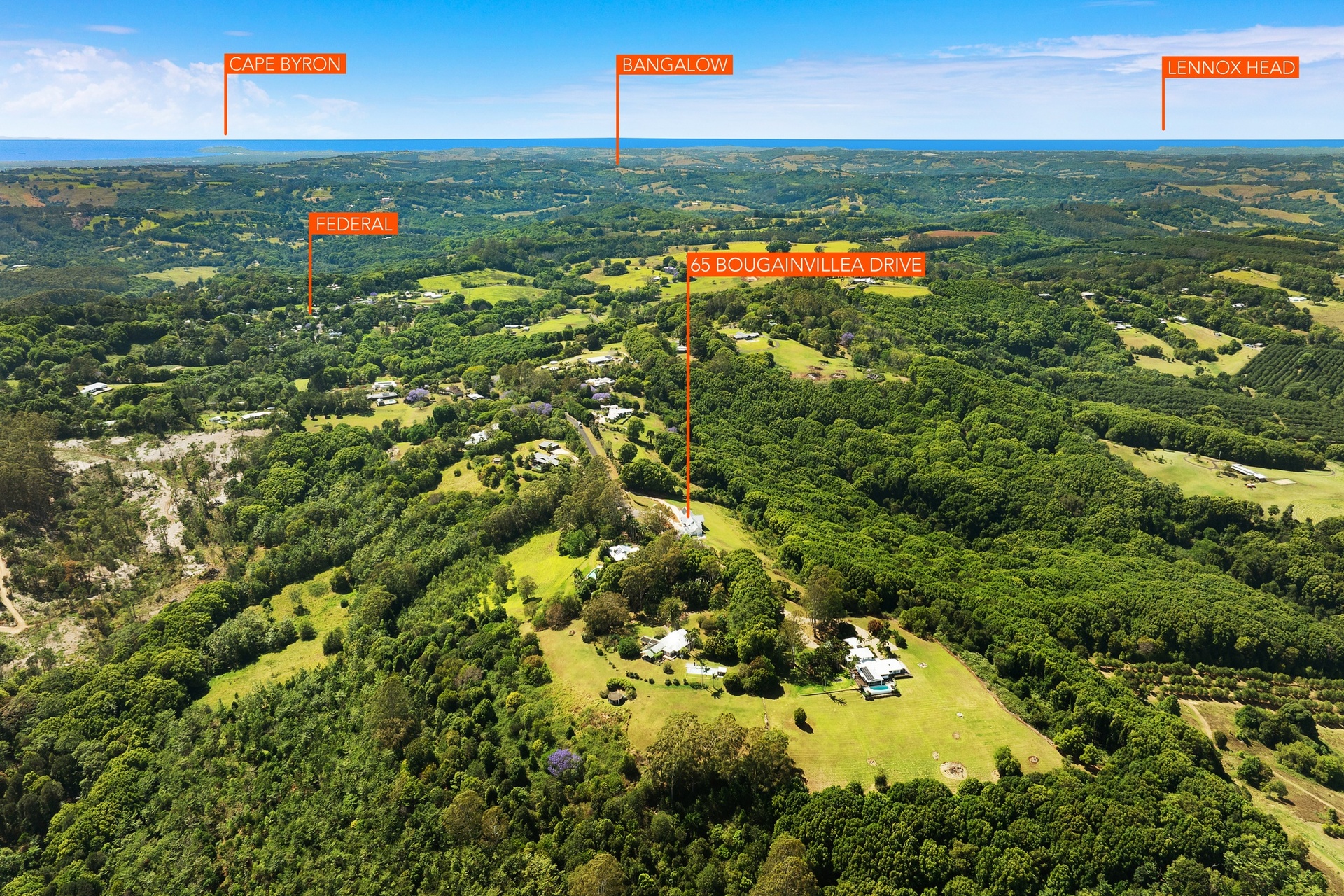 4-bedroom house at 65 Bougainvillea Drive, Federal, NSW 2480, Byron, New South Wales