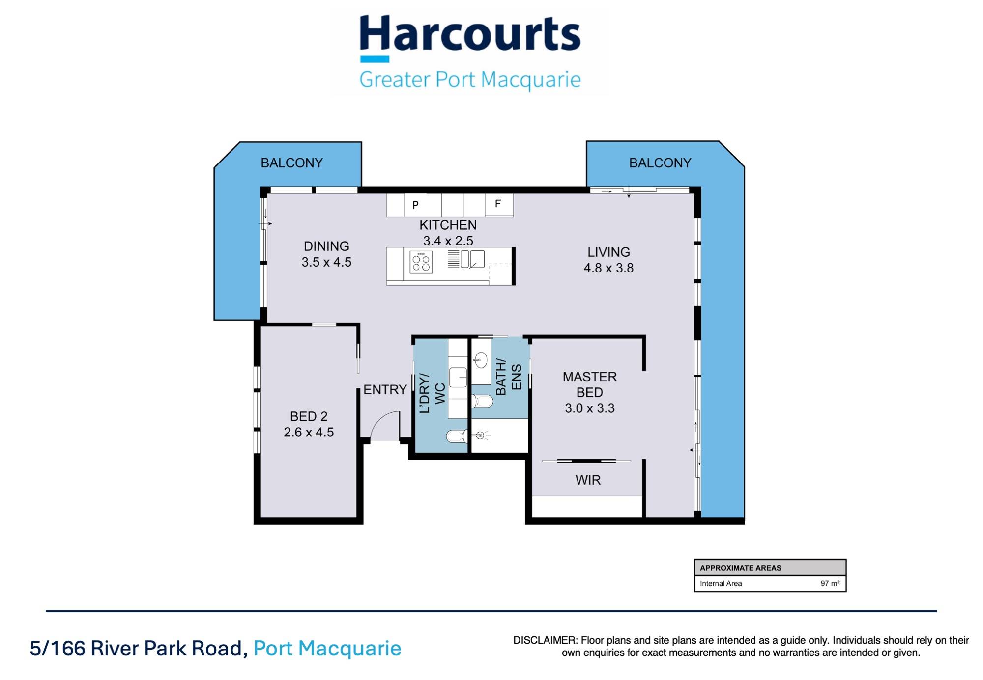 2-bedroom unit at 5/166 River Park Road, Port Macquarie, NSW 2444, Port Macquarie-Hastings, New South Wales