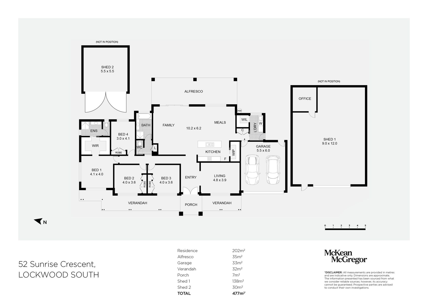 4-bedroom house at 52 Sunrise Crescent, Lockwood South, VIC 3551, Greater Bendigo, Victoria