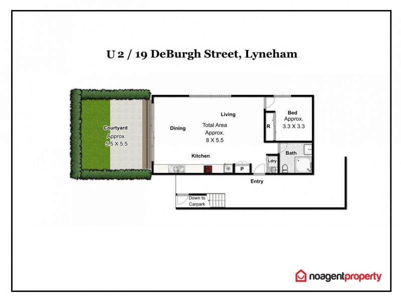 1-bedroom unit at 2/19 De Burgh Street, Lyneham, ACT 2602, , Australian Capital Territory