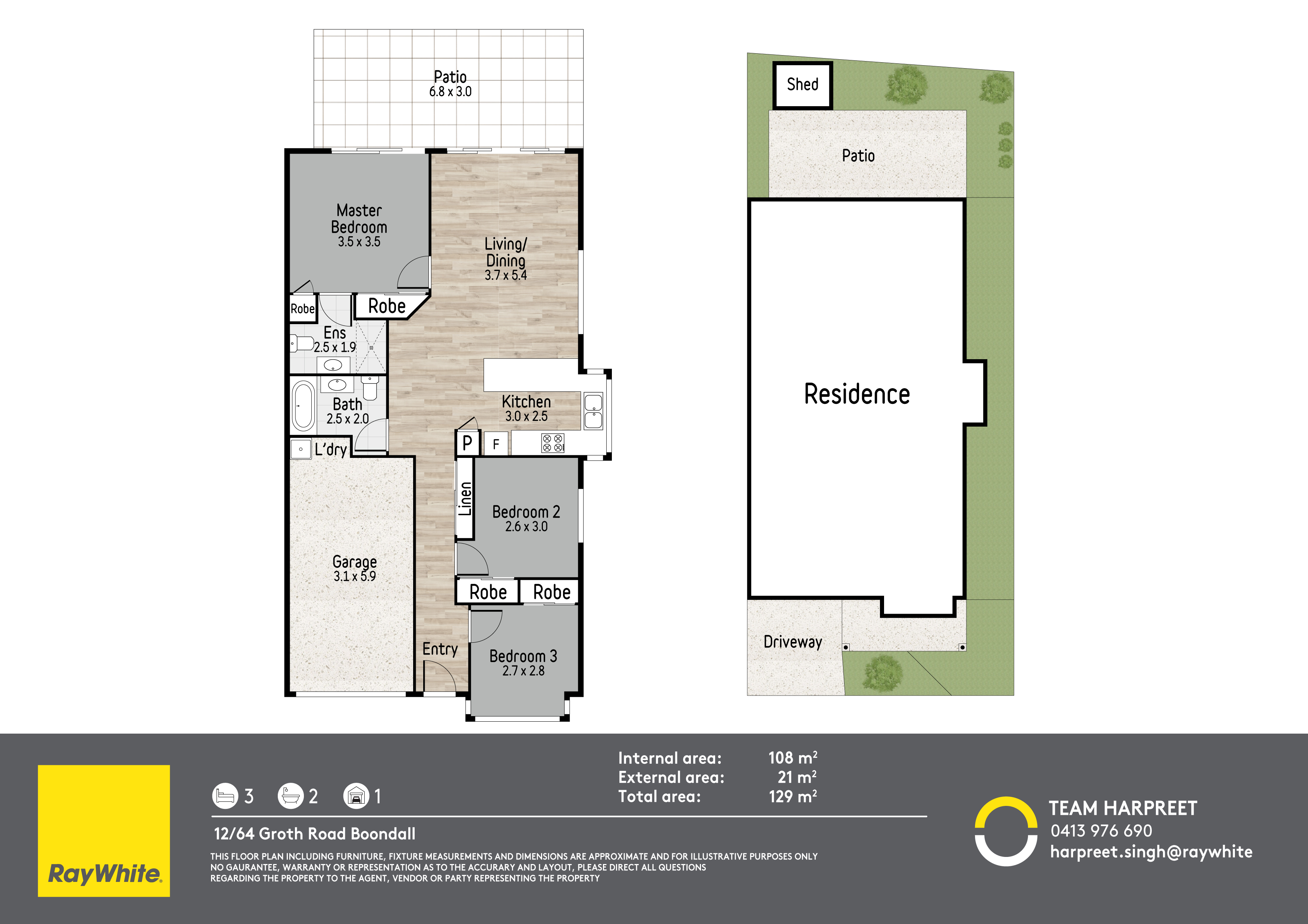 3-bedroom unit at 12 64 GROTH ROAD, BOONDALL QLD 4034, Brisbane, Queensland