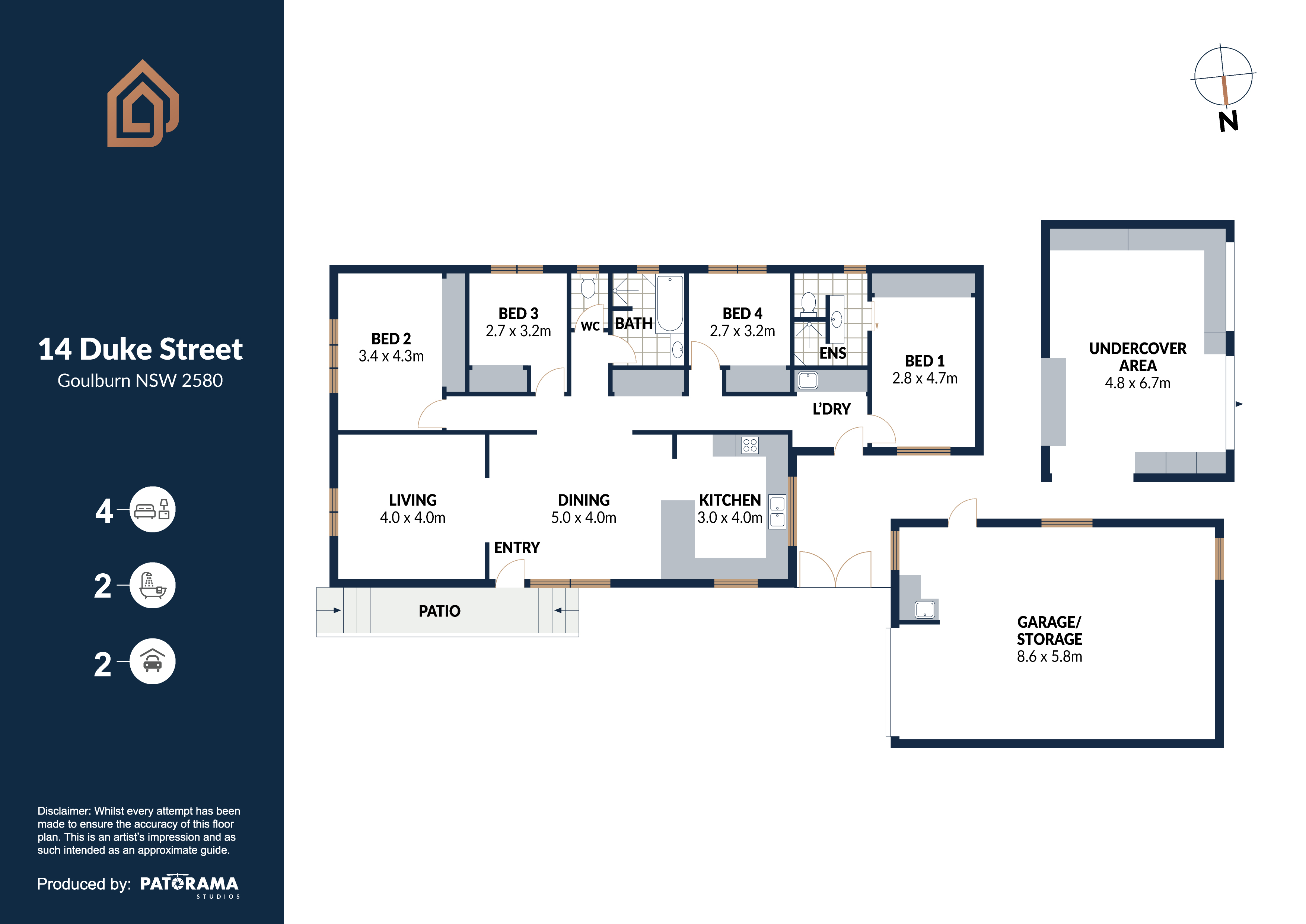 4-bedroom house at 14 DUKE STREET, Goulburn NSW 2580, Goulburn Mulwaree, New South Wales