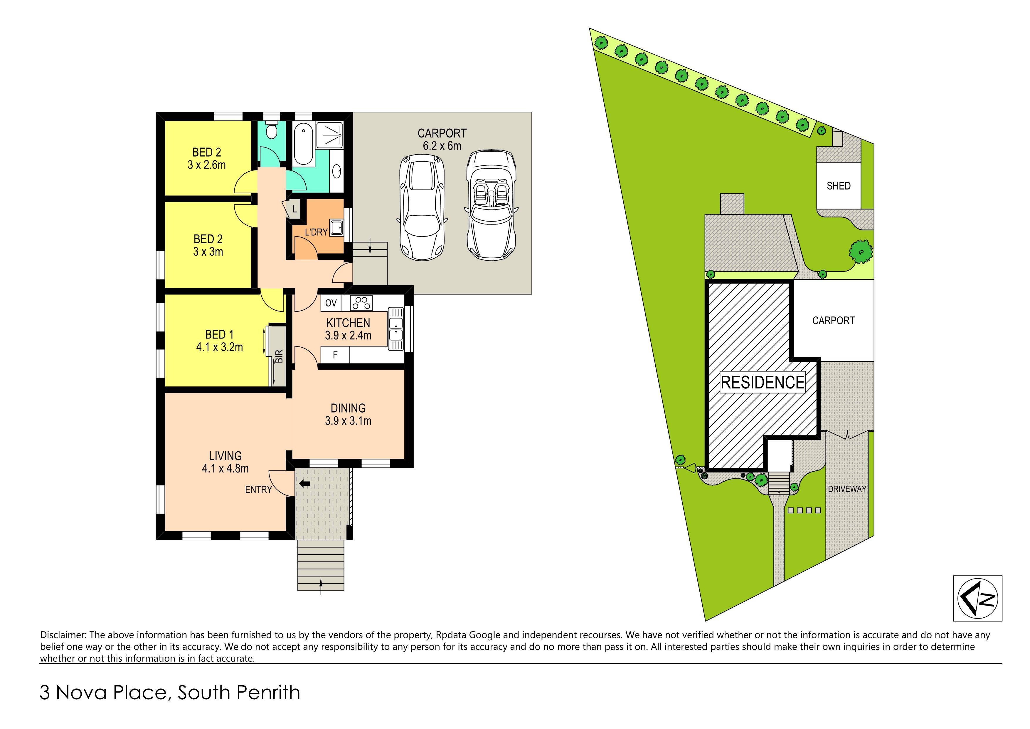 3-bedroom house at 3 NOVA PLACE, South Penrith NSW 2750, Penrith, New South Wales