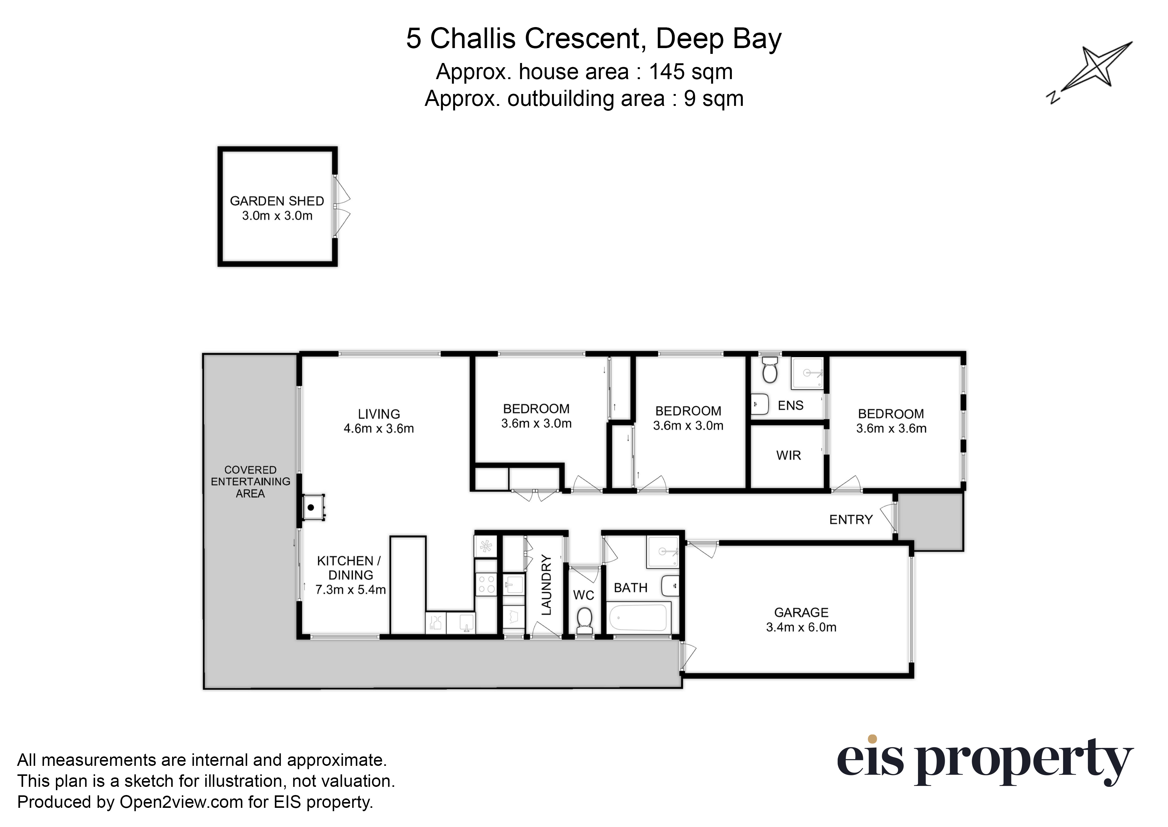 3-bedroom house at 5 Challis Crescent, Deep Bay, Tas, 7112, Huon Valley, Tasmania