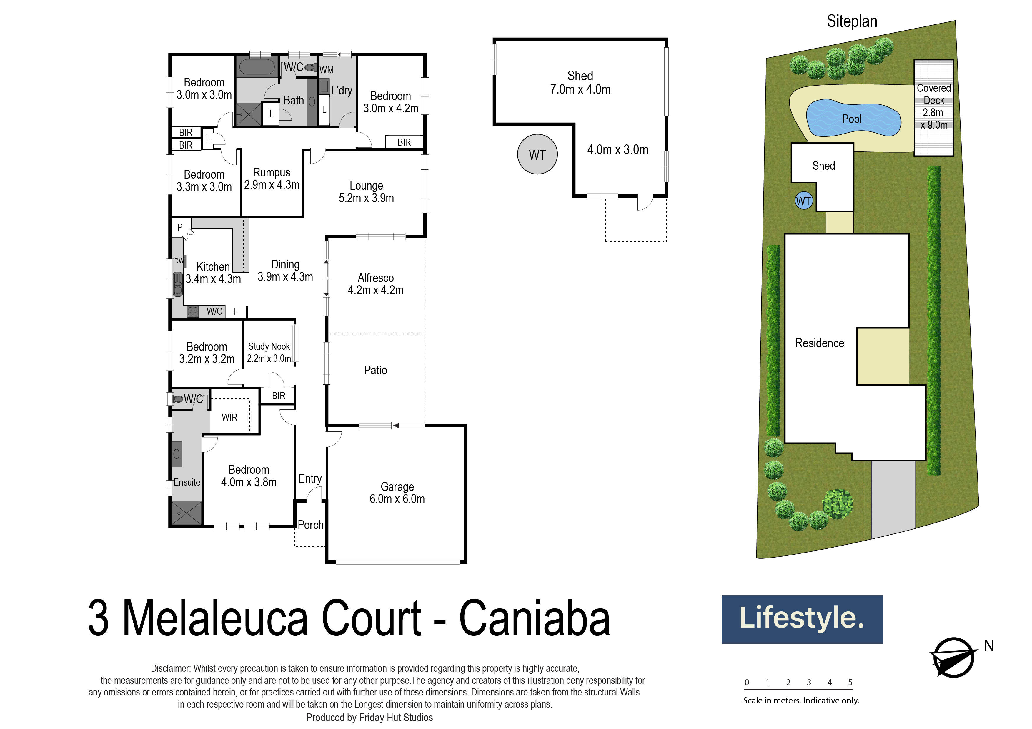 5-bedroom house at 3 Melaleuca Court, Caniaba, NSW 2480, Lismore, New South Wales