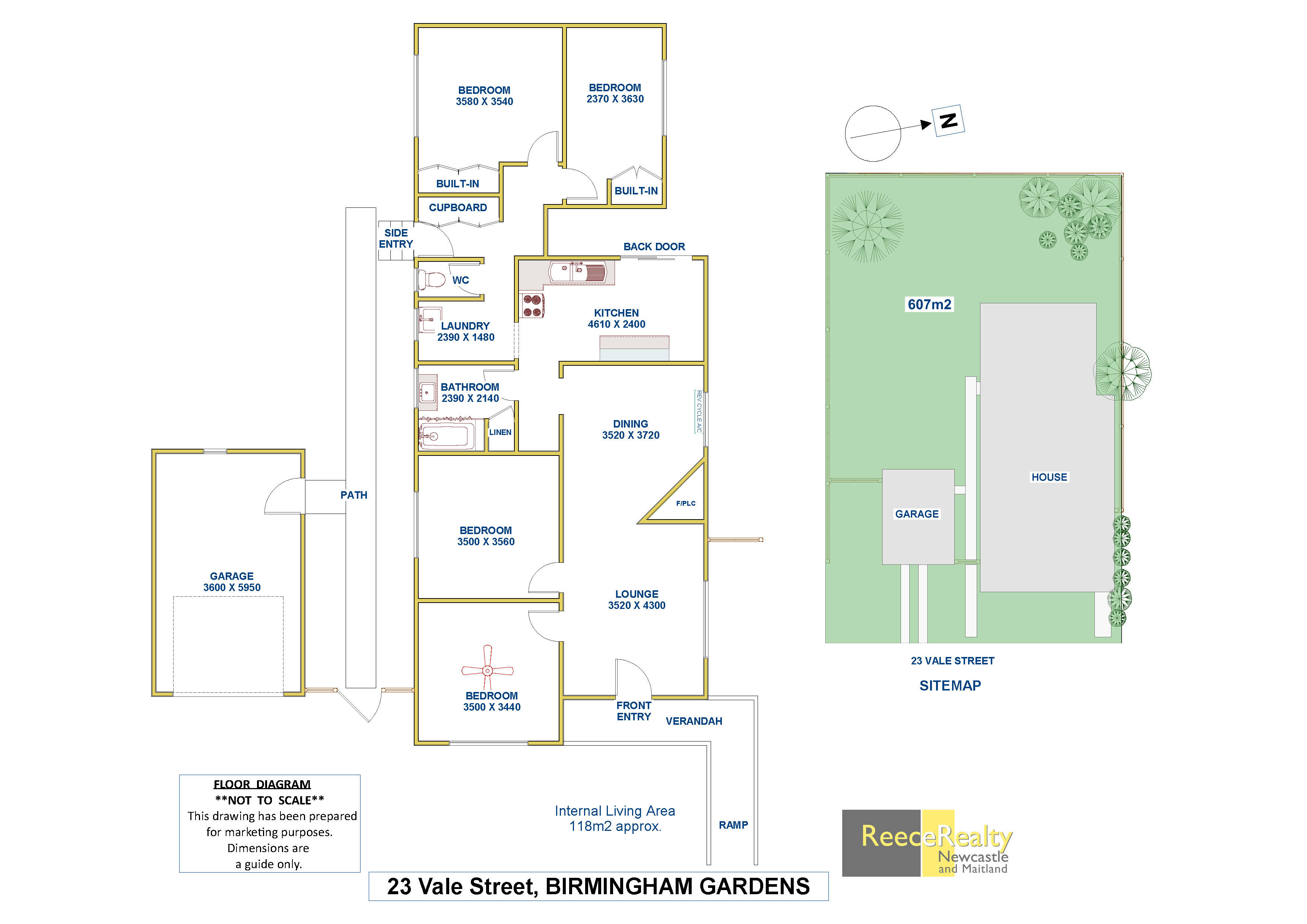 4-bedroom house at 23 Vale Street, Birmingham Gardens, NSW 2287, Newcastle, New South Wales