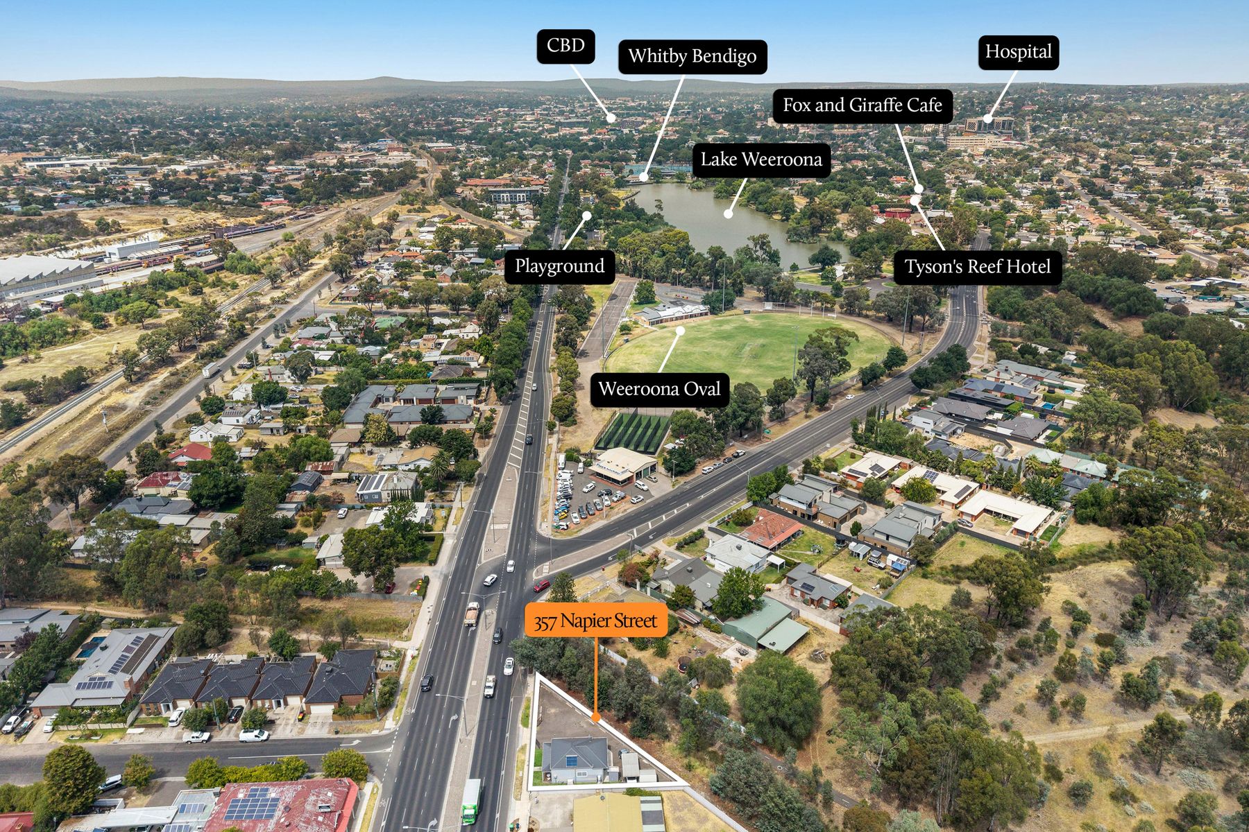 2-bedroom house at 357 NAPIER STREET, White Hills VIC 3550, Greater Bendigo, Victoria